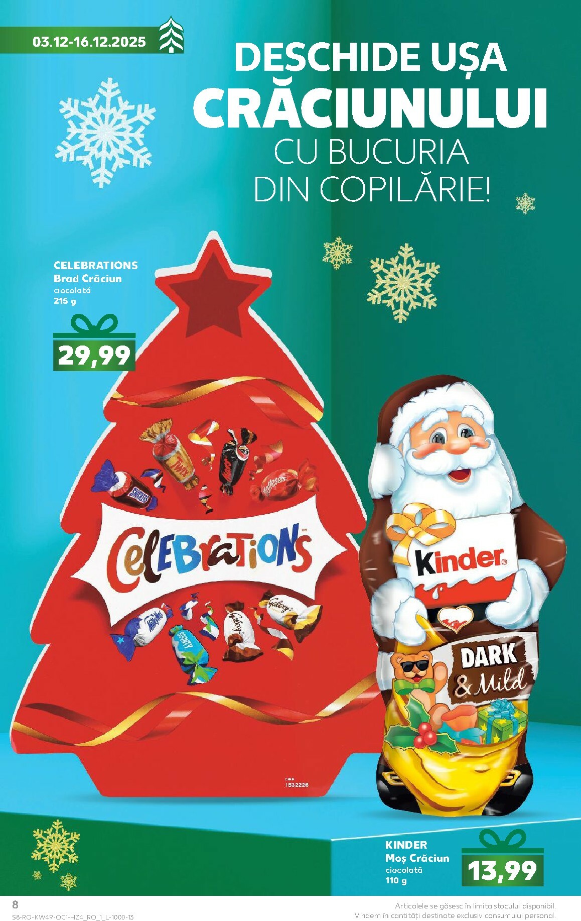 kaufland - Catalog Kaufland - Răsfoiește catalogul de Crăciun online – oferte valabile din 03.12. - page: 8