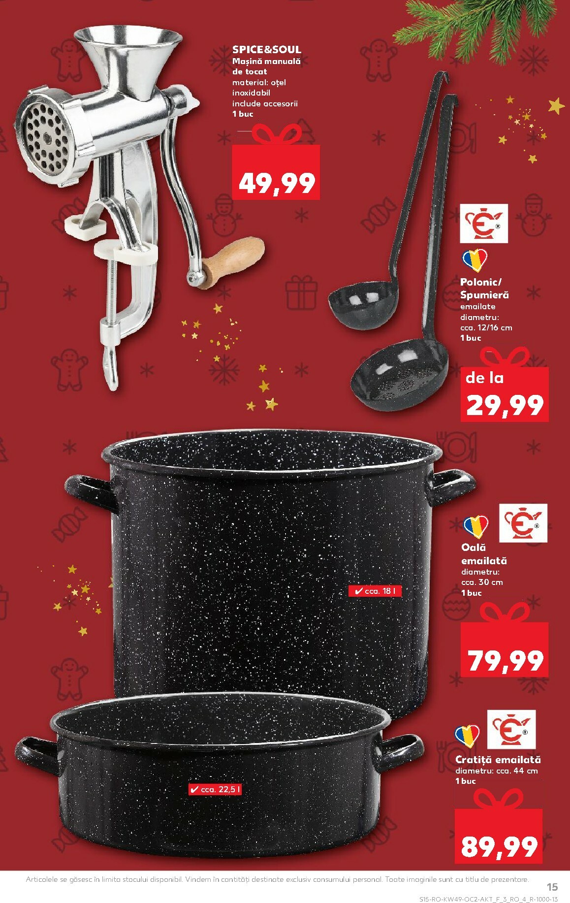 kaufland - Catalog Kaufland online – oferte valabile din 03.12. - page: 15