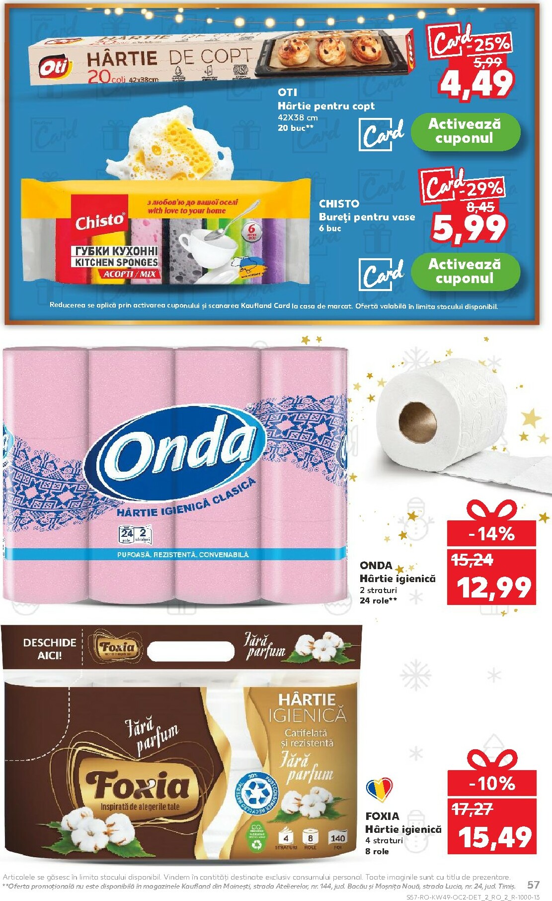 kaufland - Catalog Kaufland online – oferte valabile din 03.12. - page: 57
