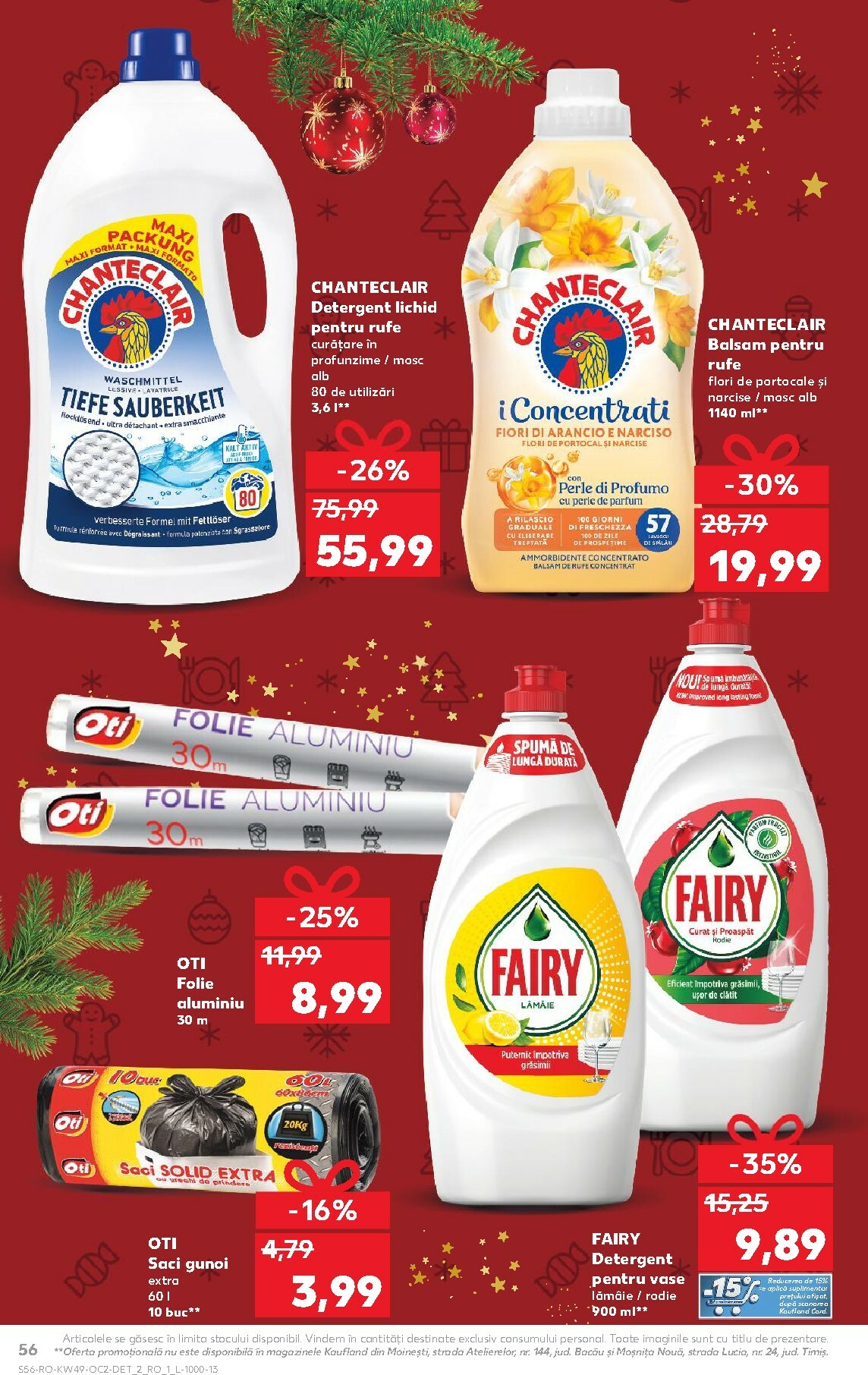 kaufland - Catalog Kaufland online – oferte valabile din 03.12. - page: 56