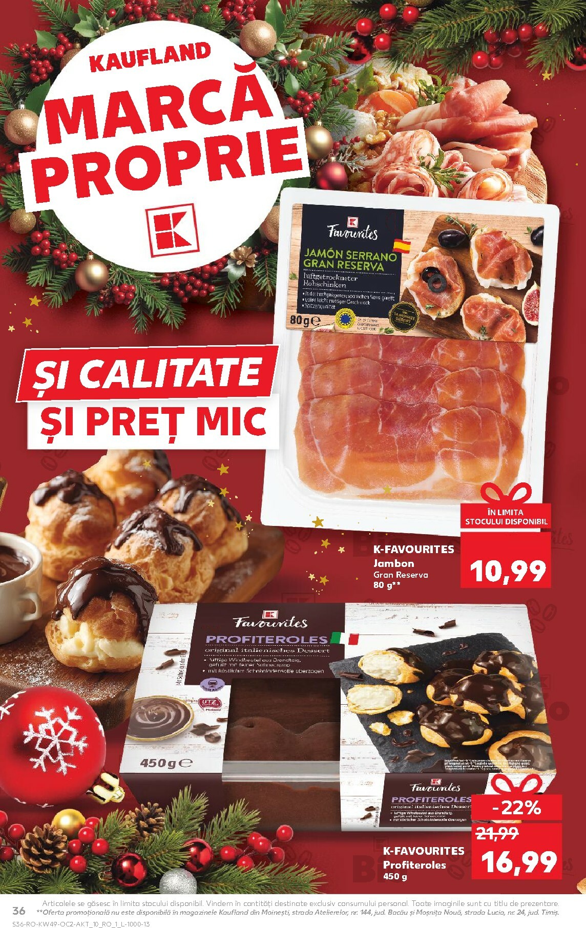 kaufland - Catalog Kaufland online – oferte valabile din 03.12. - page: 36