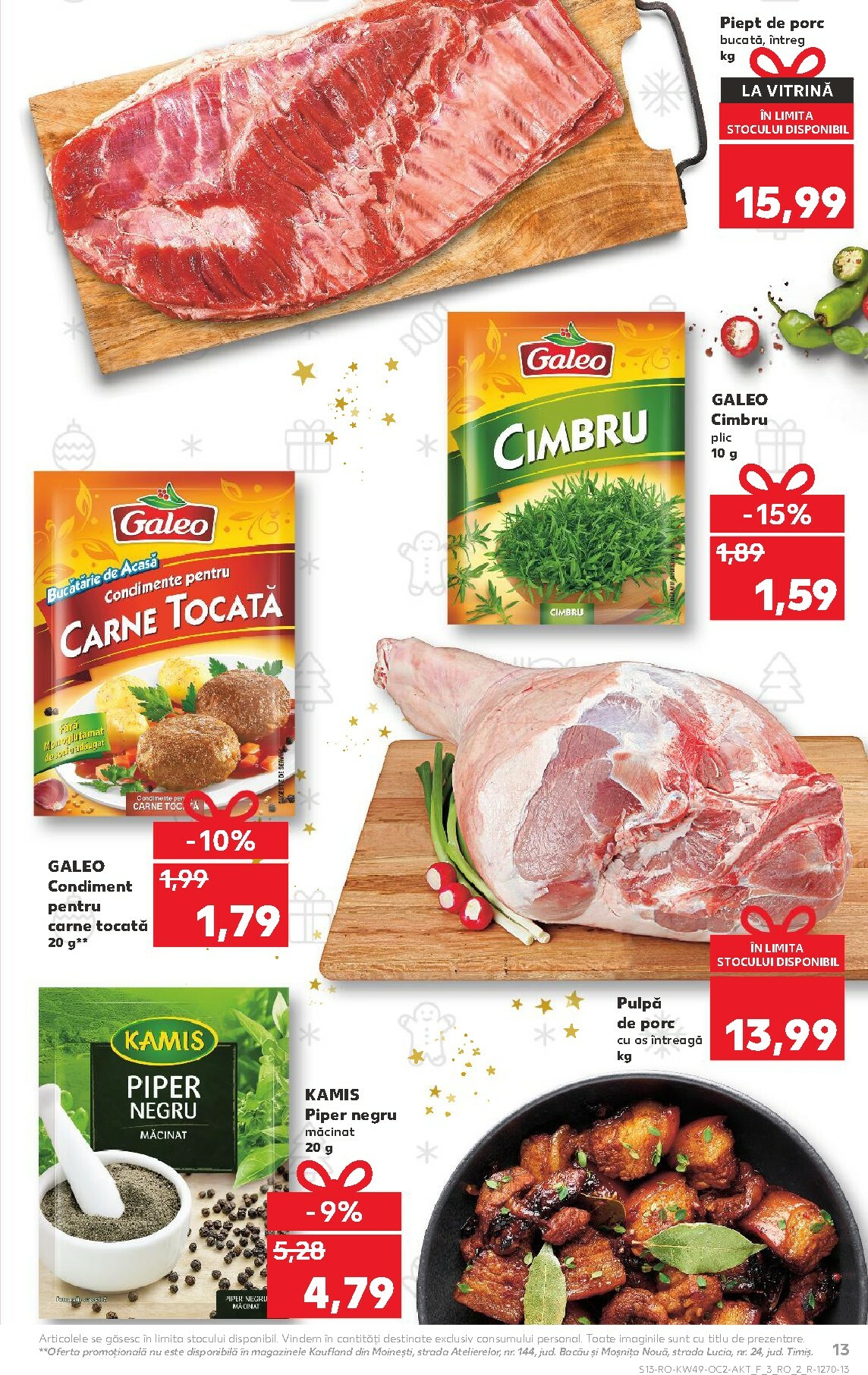 kaufland - Catalog Kaufland online – oferte valabile din 03.12. - page: 13