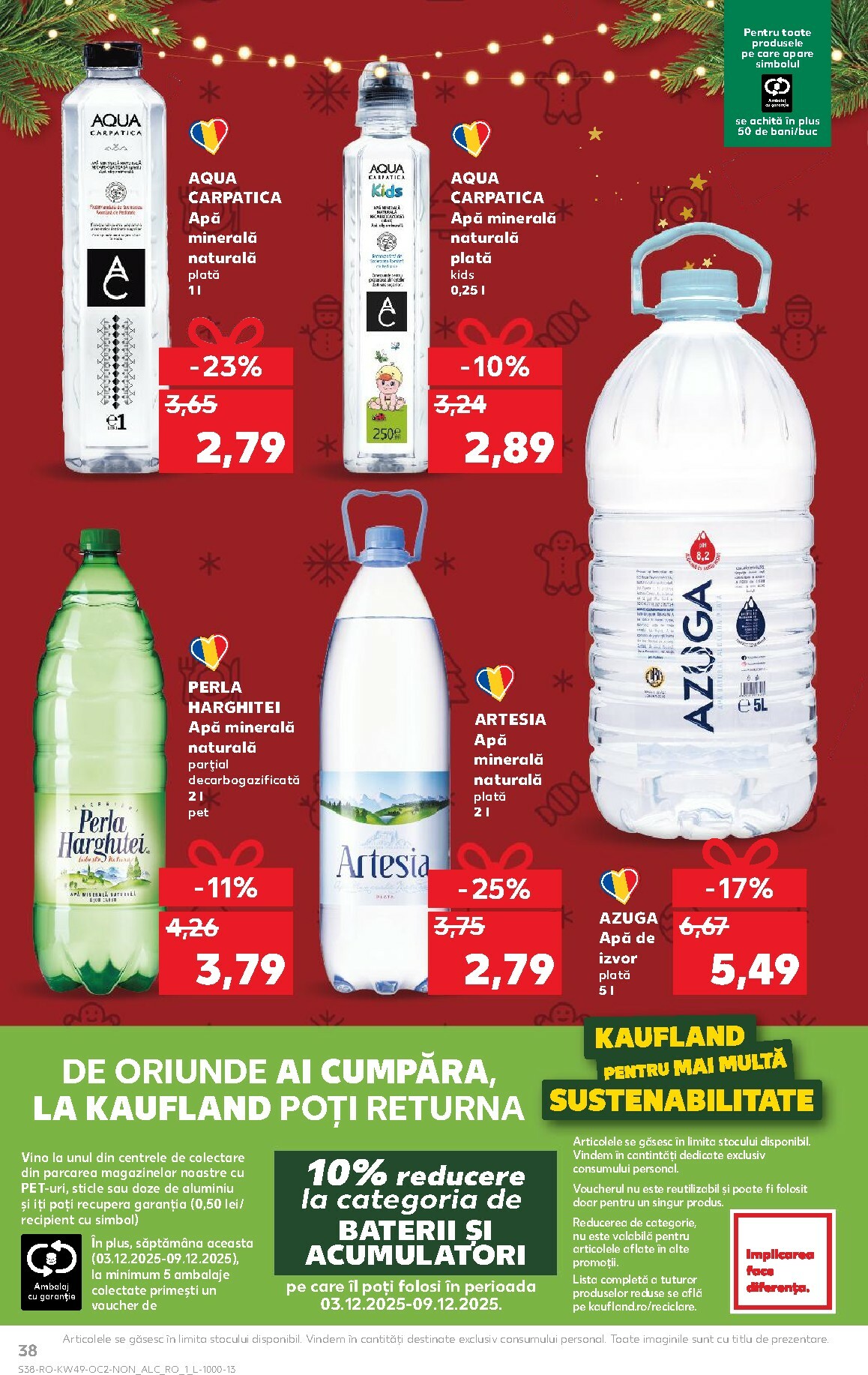 kaufland - Catalog Kaufland online – oferte valabile din 03.12. - page: 38