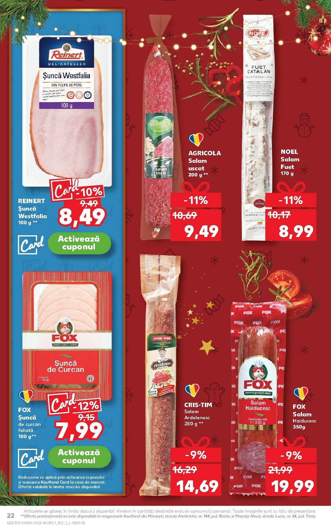 kaufland - Catalog Kaufland online – oferte valabile din 10.12. - page: 22