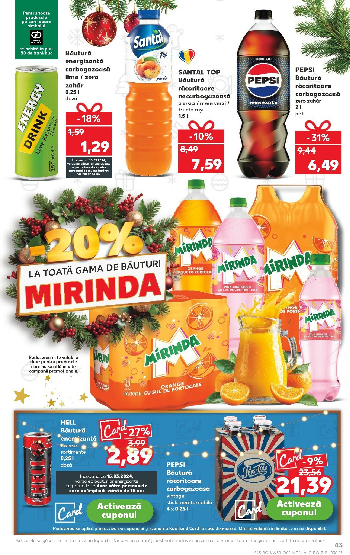 kaufland - Catalog Kaufland online – oferte valabile din 10.12. - page: 43
