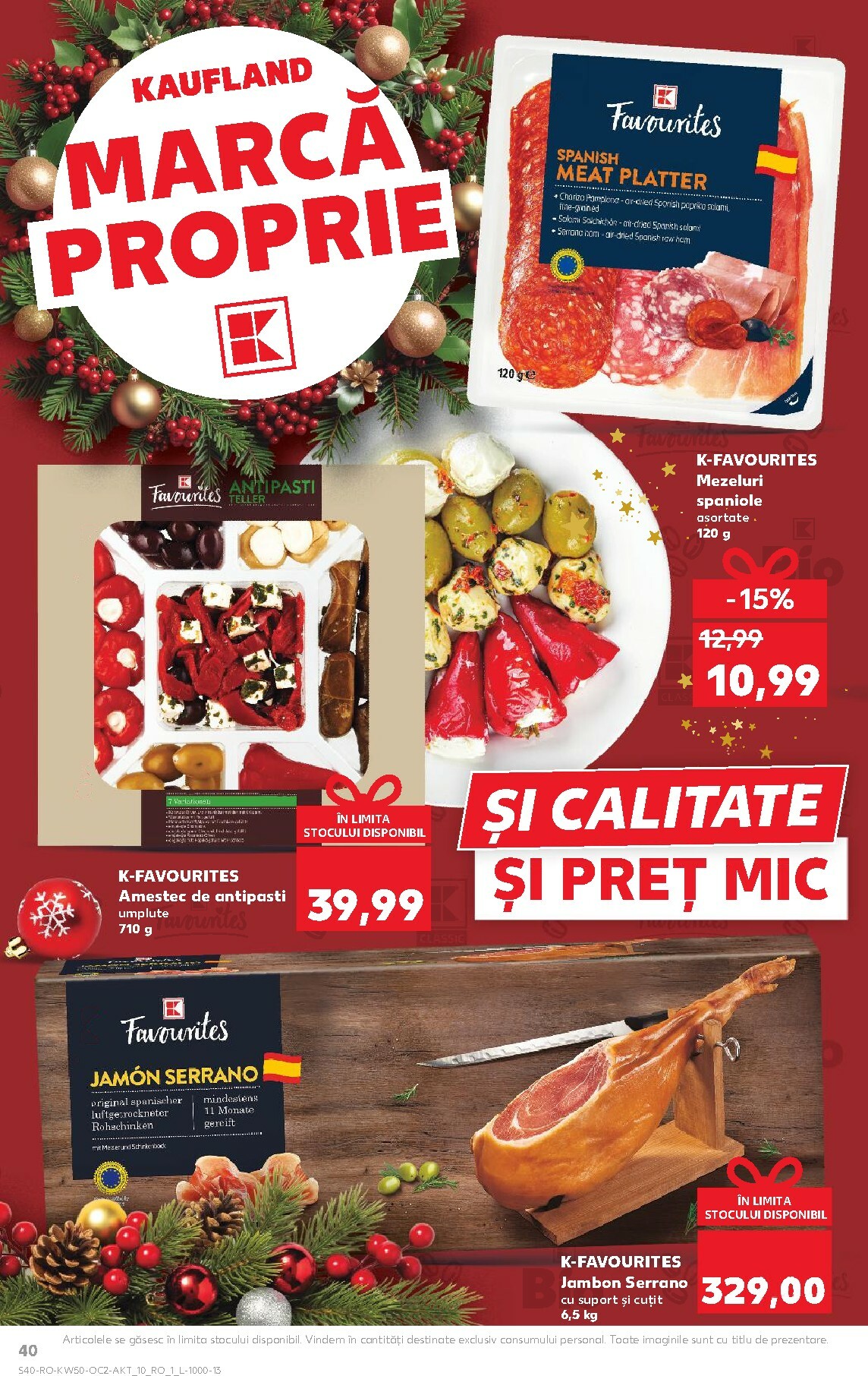 kaufland - Catalog Kaufland online – oferte valabile din 10.12. - page: 40
