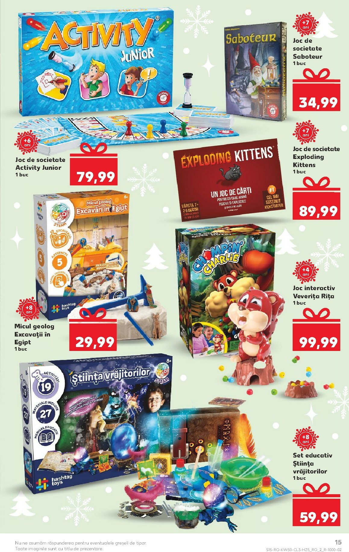 kaufland - Catalog Kaufland - Catalogul cu Jucării online – oferte valabile din 08.12. - page: 15