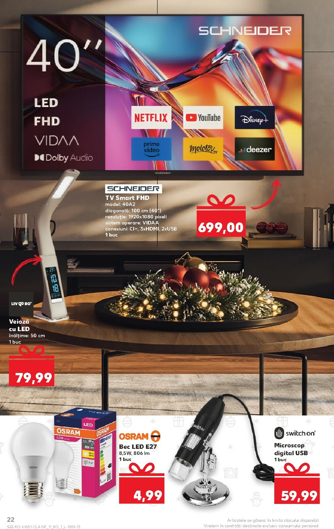 kaufland - Catalog Kaufland - Nonfood online – oferte valabile din 17.12. - page: 22