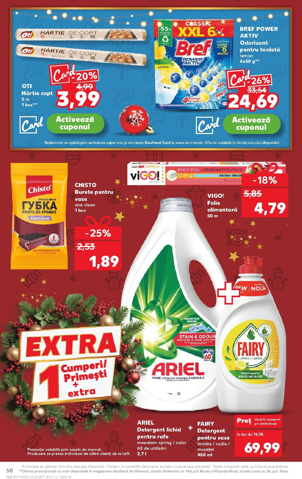 kaufland - Catalog Kaufland online – oferte valabile din 17.12. - page: 58