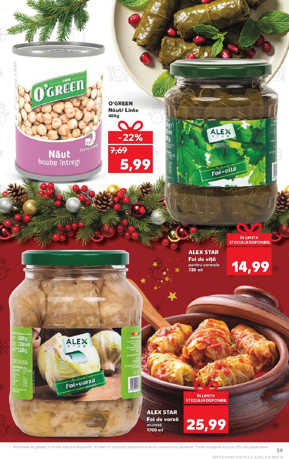 kaufland - Catalog Kaufland online – oferte valabile din 17.12. - page: 39