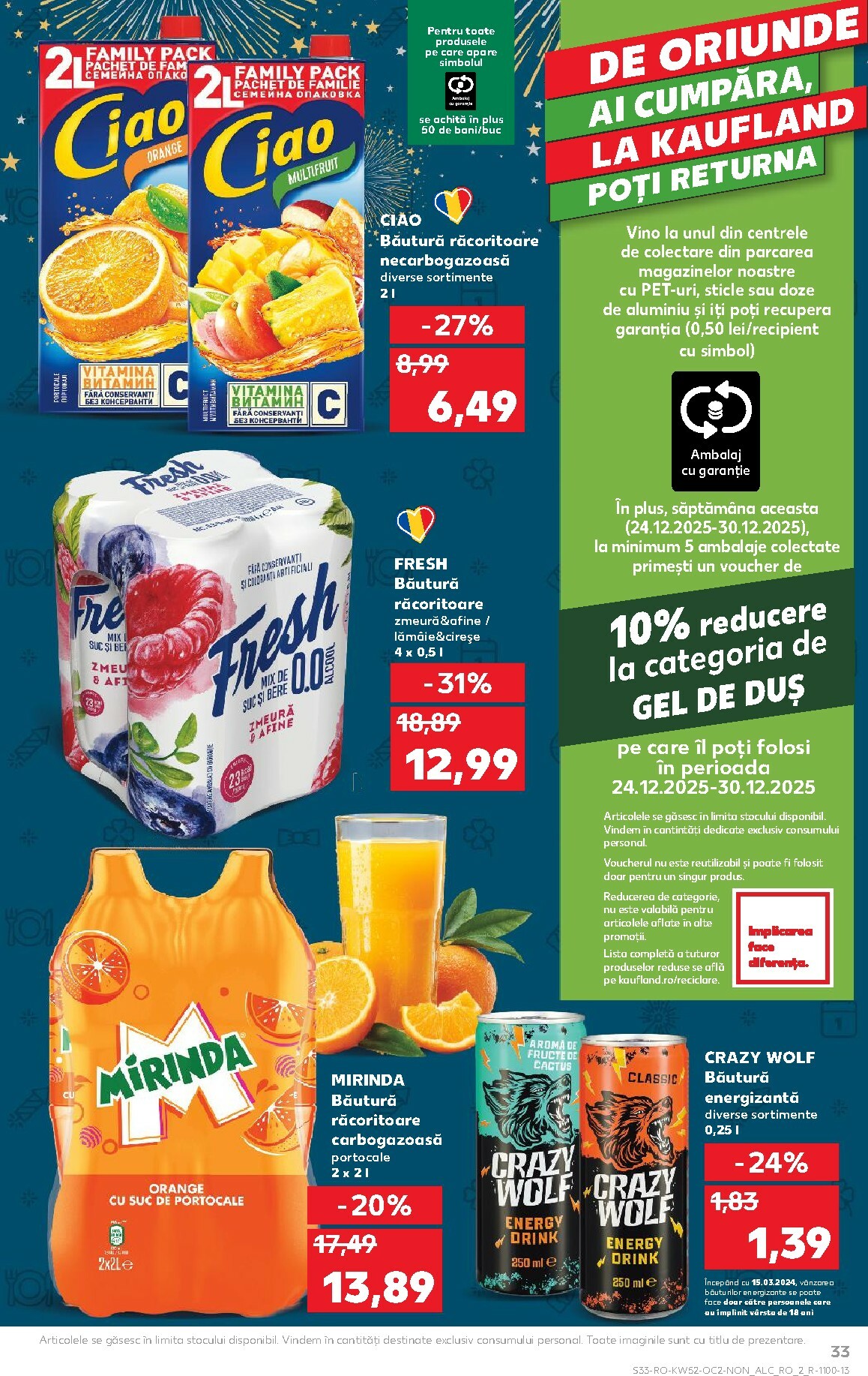 kaufland - Catalog Kaufland online – oferte valabile din 24.12. - page: 33