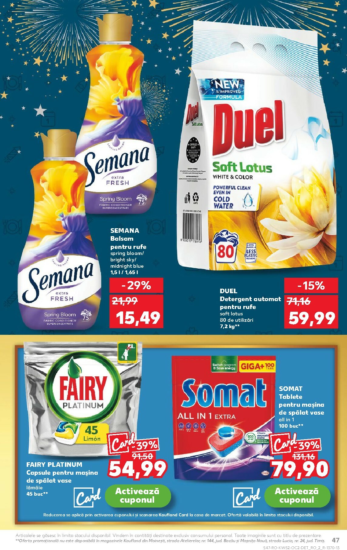 kaufland - Catalog Kaufland online – oferte valabile din 24.12. - page: 47