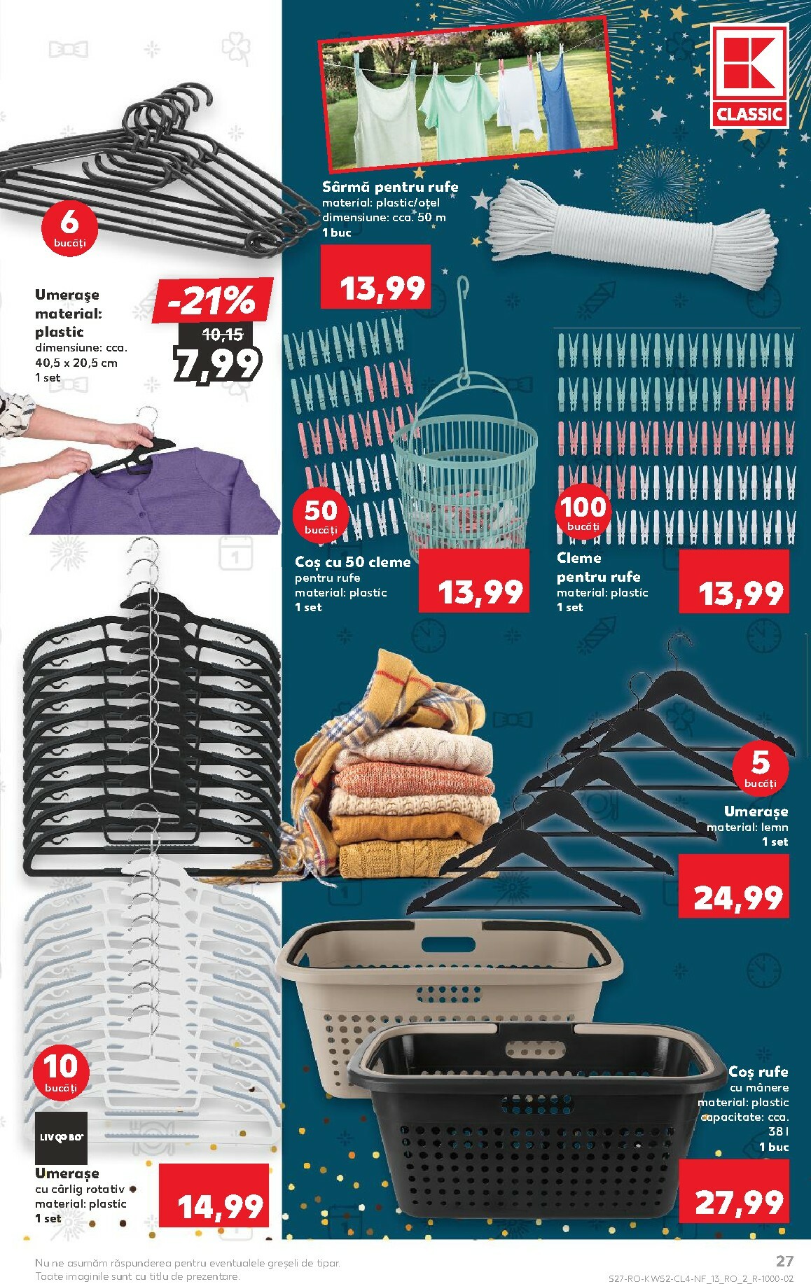 kaufland - Catalog Kaufland - Nonfood online – oferte valabile din 24.12. - page: 27