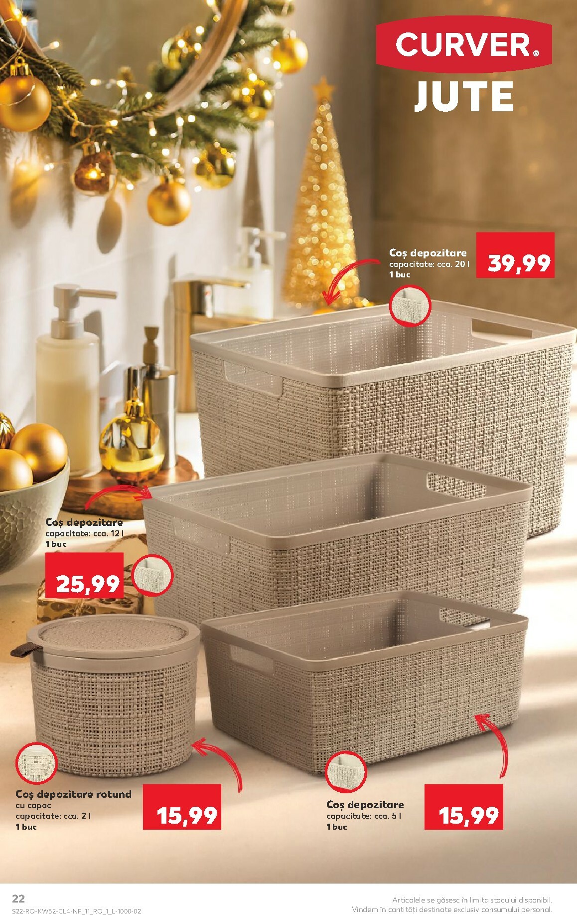 kaufland - Catalog Kaufland - Nonfood online – oferte valabile din 24.12. - page: 22