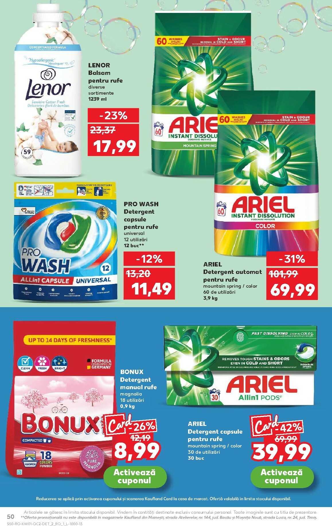 kaufland - Catalog Kaufland online – oferte valabile din 31.12. - page: 50