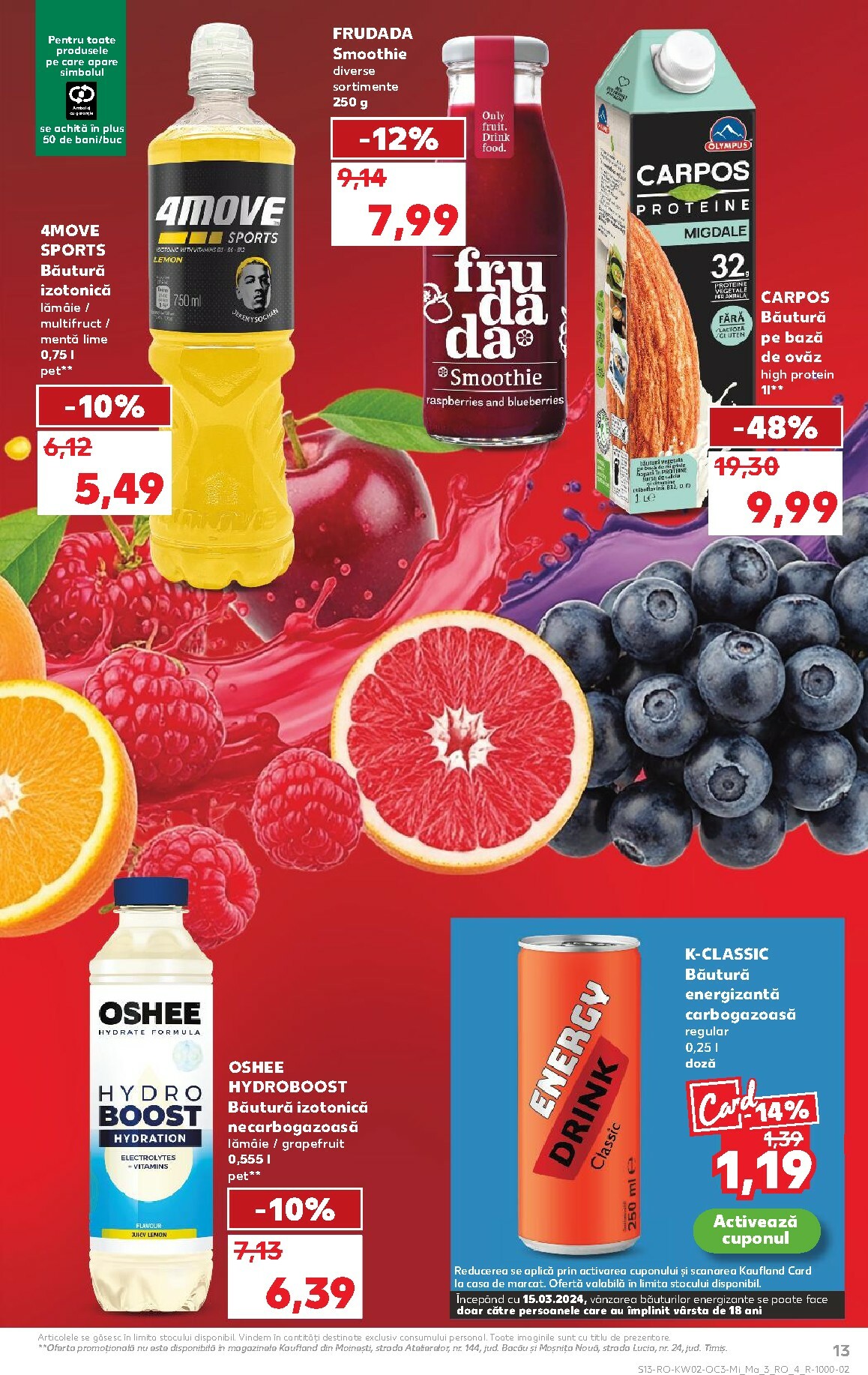 kaufland - Catalog Kaufland - Răsfoiește catalogul tematic online – oferte valabile din 07.01. - page: 13