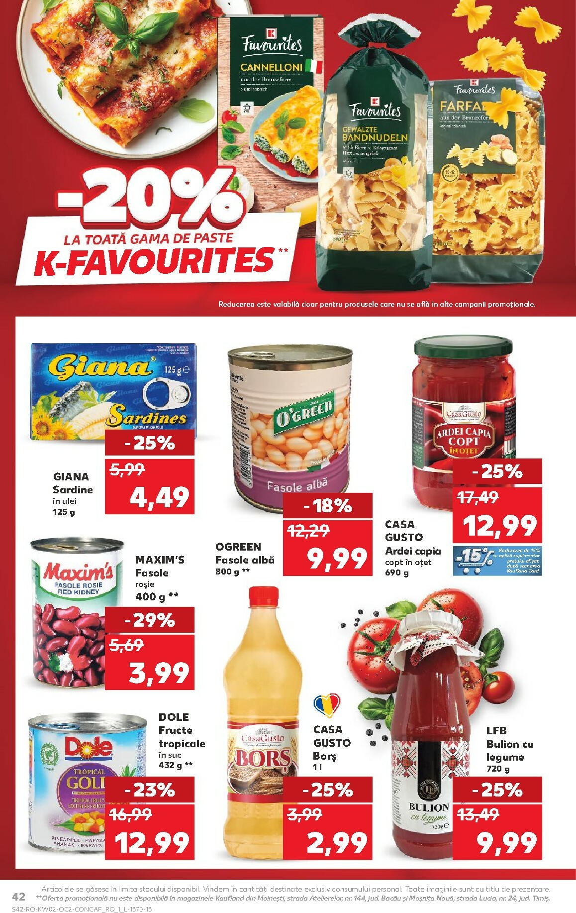 kaufland - Catalog Kaufland online – oferte valabile din 07.01. - page: 42