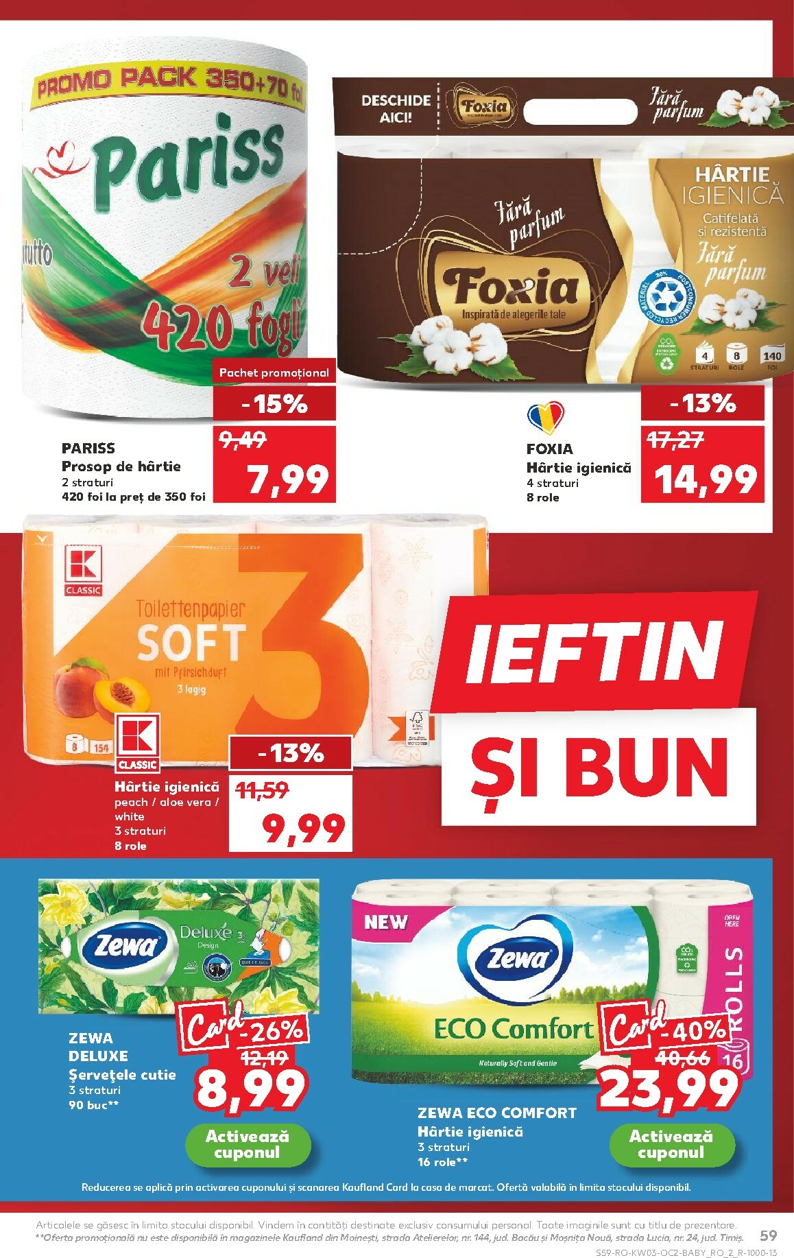 kaufland - Catalog Kaufland online – oferte valabile din 14.01. - page: 59