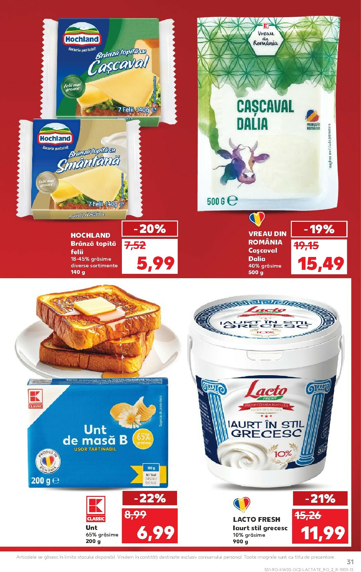 kaufland - Catalog Kaufland online – oferte valabile din 14.01. - page: 31