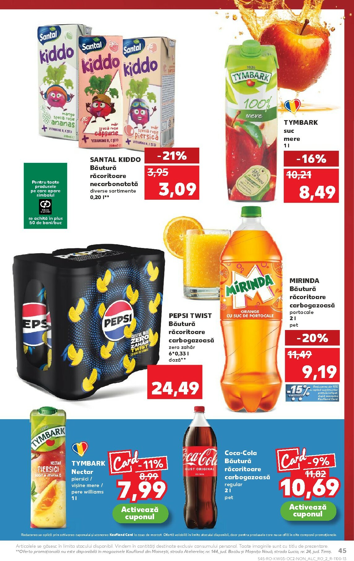 kaufland - Catalog Kaufland online – oferte valabile din 14.01. - page: 45