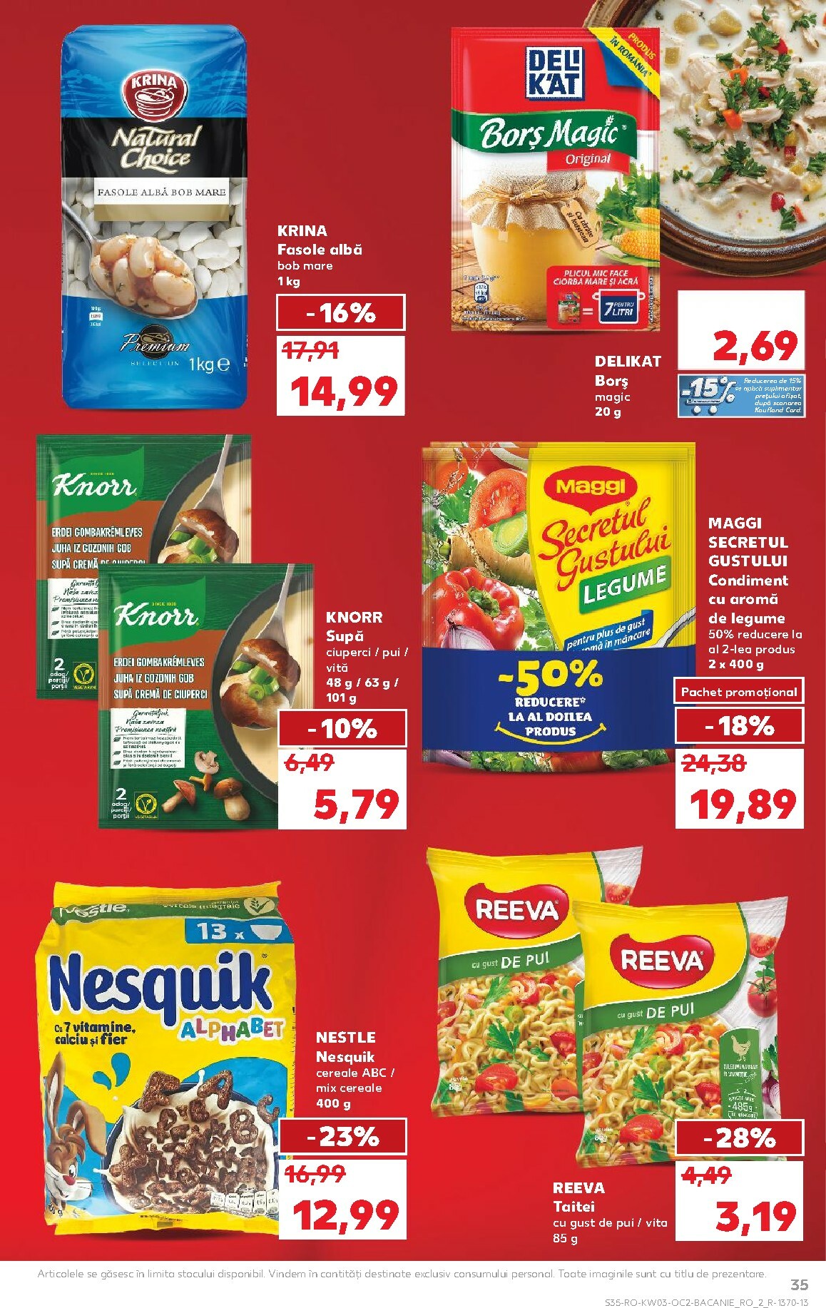 kaufland - Catalog Kaufland online – oferte valabile din 14.01. - page: 35