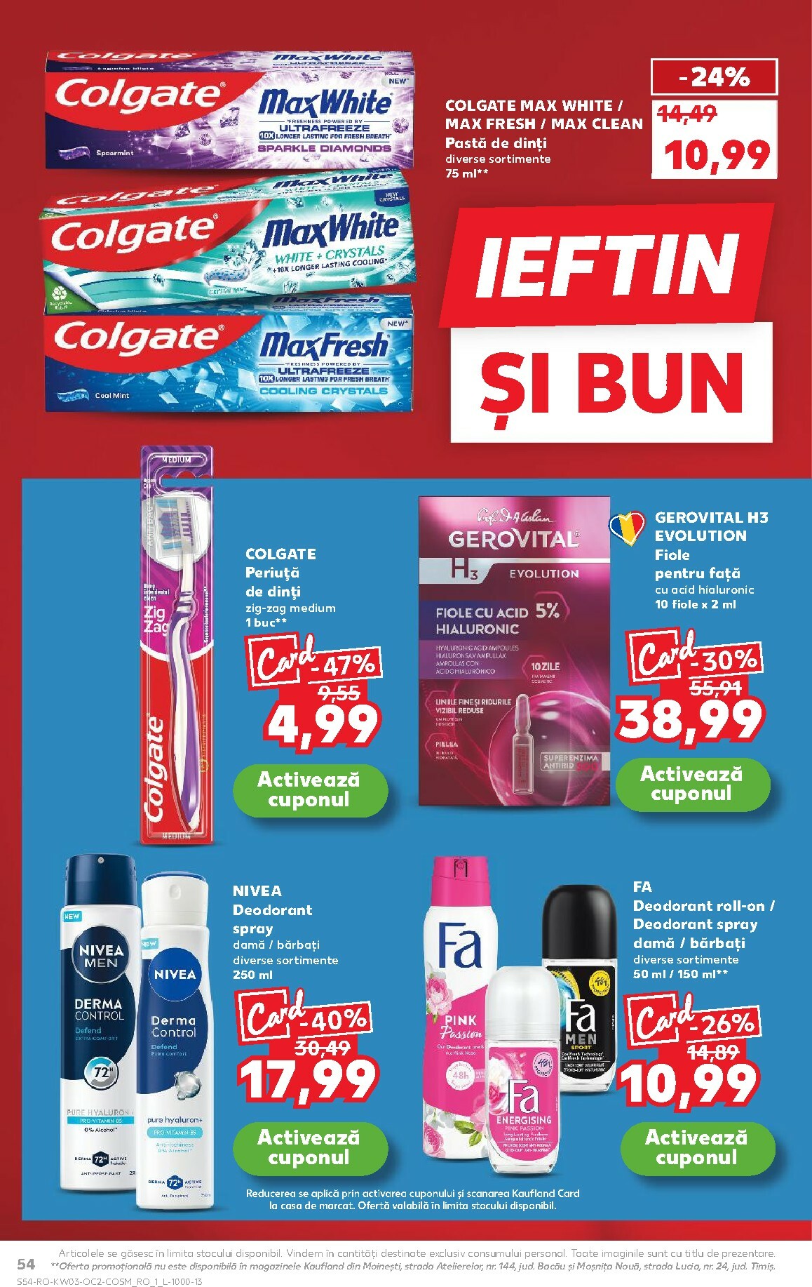 kaufland - Catalog Kaufland online – oferte valabile din 14.01. - page: 54