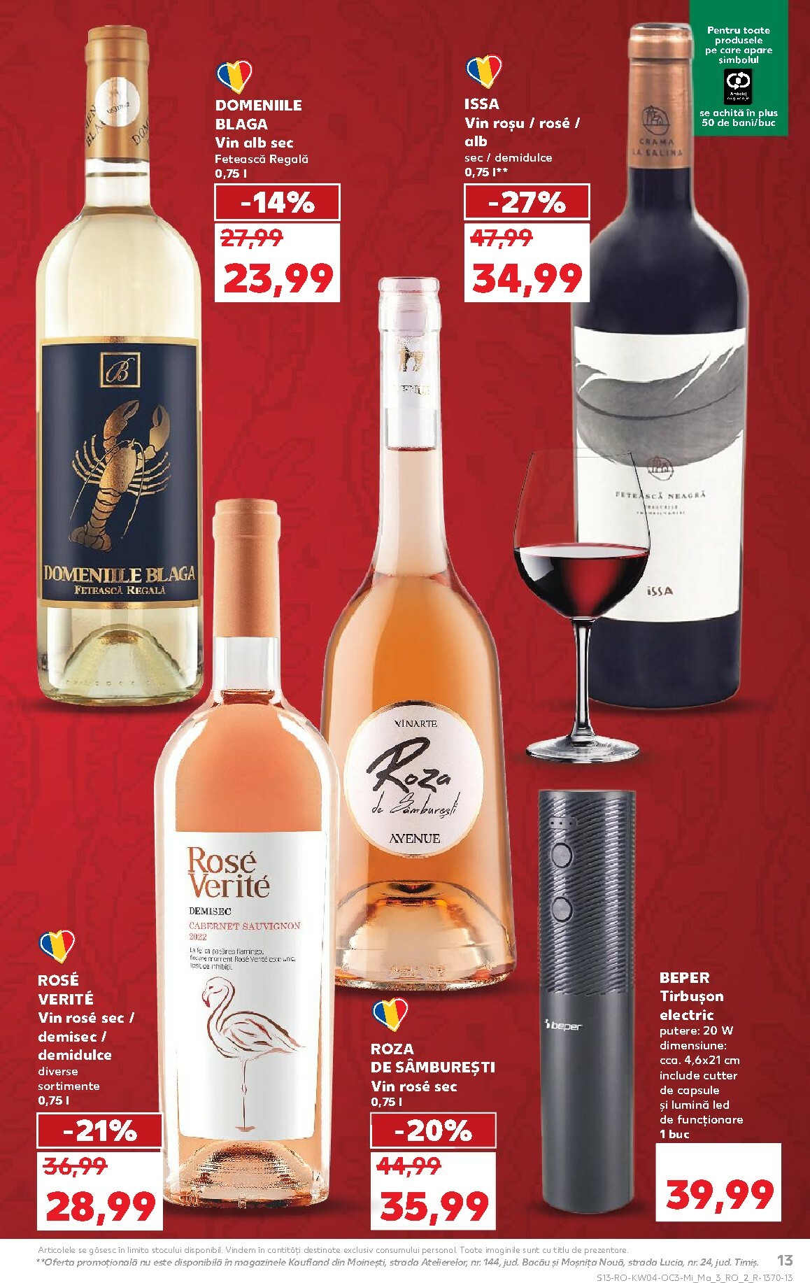 kaufland - Catalog Kaufland - Răsfoiește catalogul tematic online – oferte valabile din 21.01. - page: 13