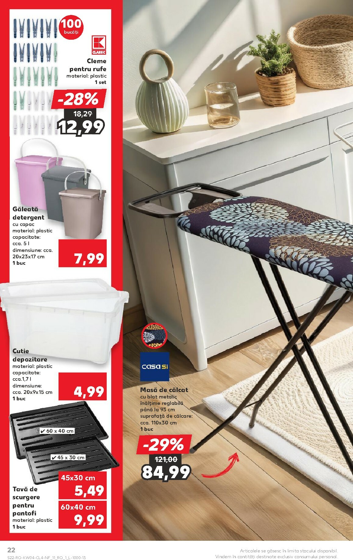 kaufland - Catalog Kaufland - Nonfood online – oferte valabile din 21.01. - page: 22