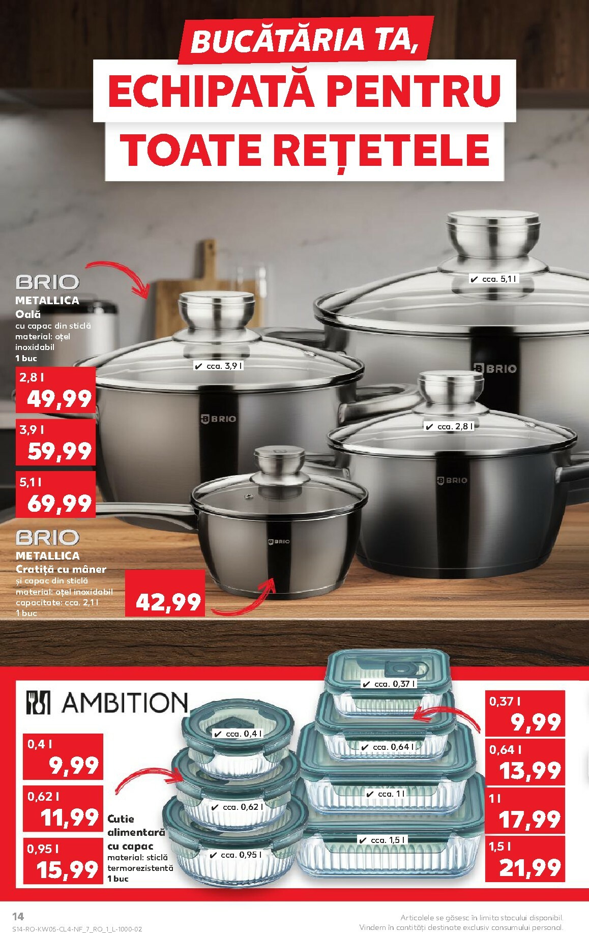 kaufland - Catalog Kaufland - Nonfood online – oferte valabile din 28.01. - page: 14
