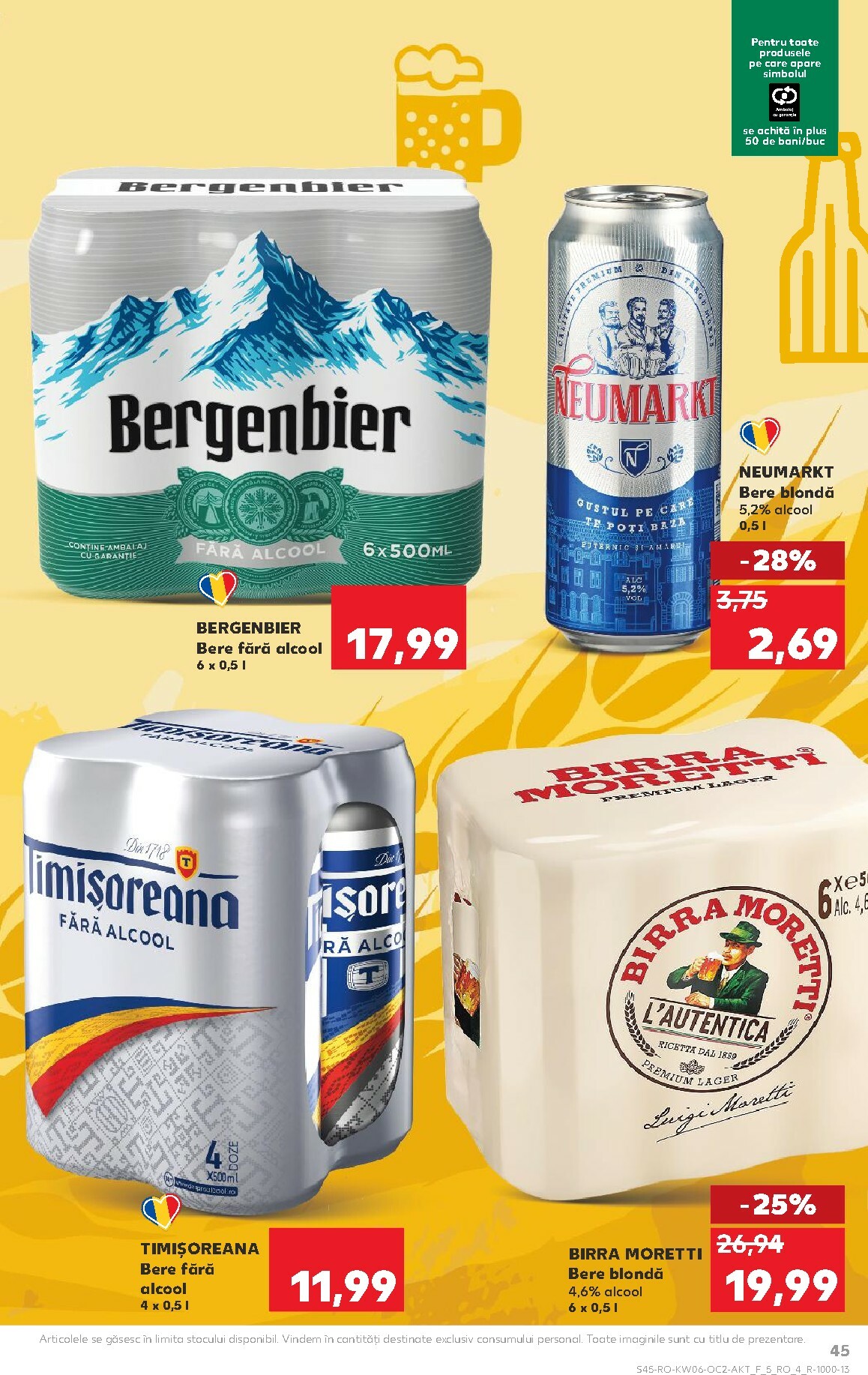 kaufland - Catalog Kaufland online – oferte valabile din 04.02.2026 - page: 45