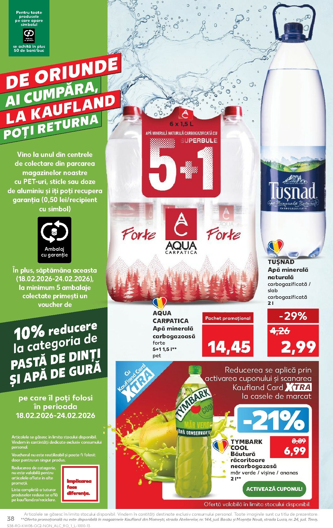 kaufland - Catalog Kaufland online – oferte valabile din 18.02.2026 - page: 38