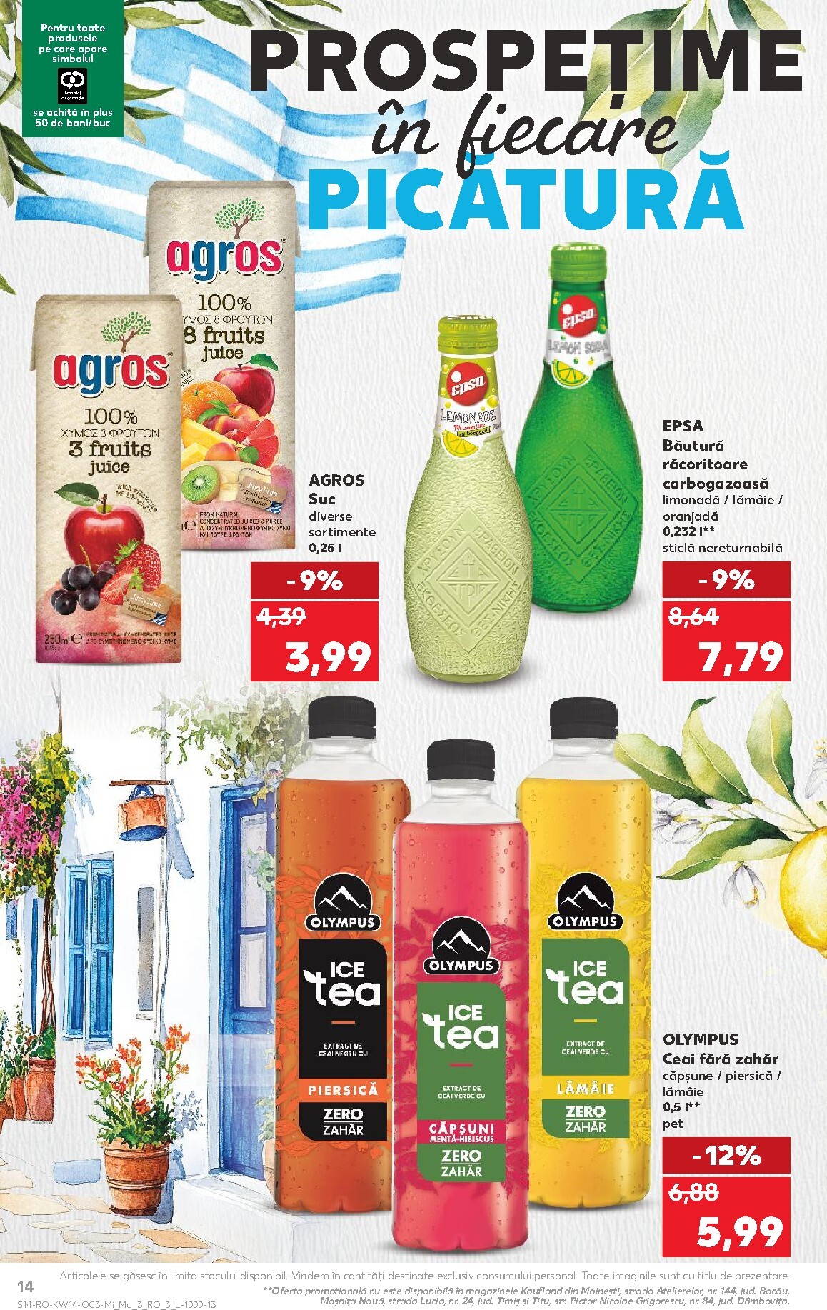 kaufland - Catalog Kaufland - Descoperă savoarea Greciei online – oferte valabile din 01.04.2026 - page: 14