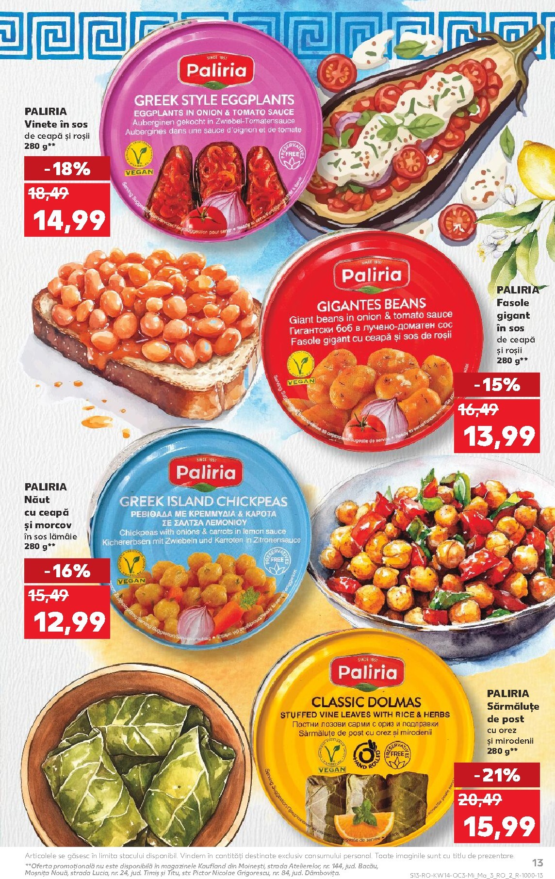 kaufland - Catalog Kaufland - Descoperă savoarea Greciei online – oferte valabile din 01.04.2026 - page: 13