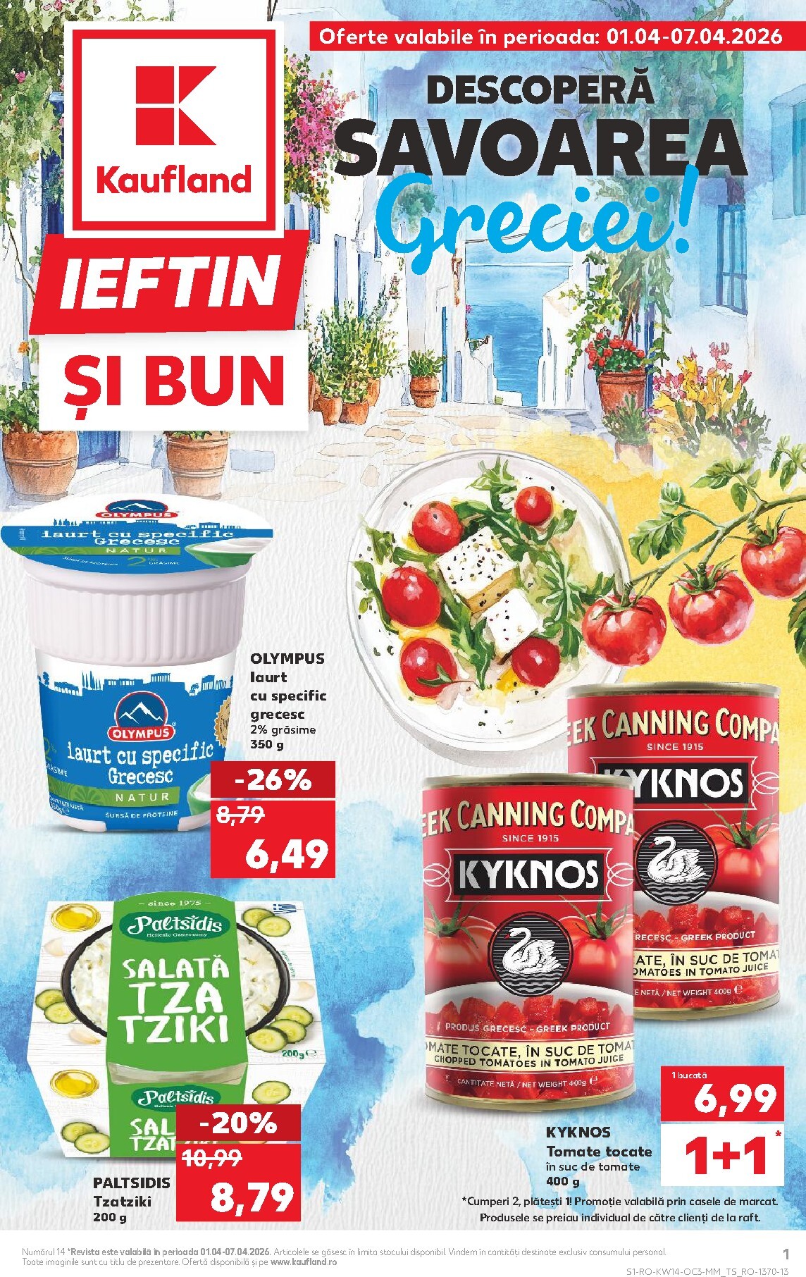 kaufland - Catalog Kaufland - Descoperă savoarea Greciei online – oferte valabile din 01.04.2026
