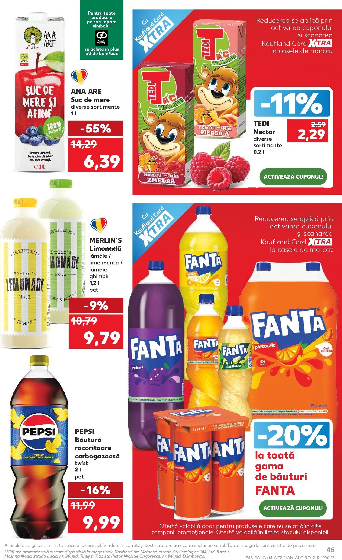 kaufland - Catalog Kaufland online – oferte valabile din 01.04.2026 - page: 45