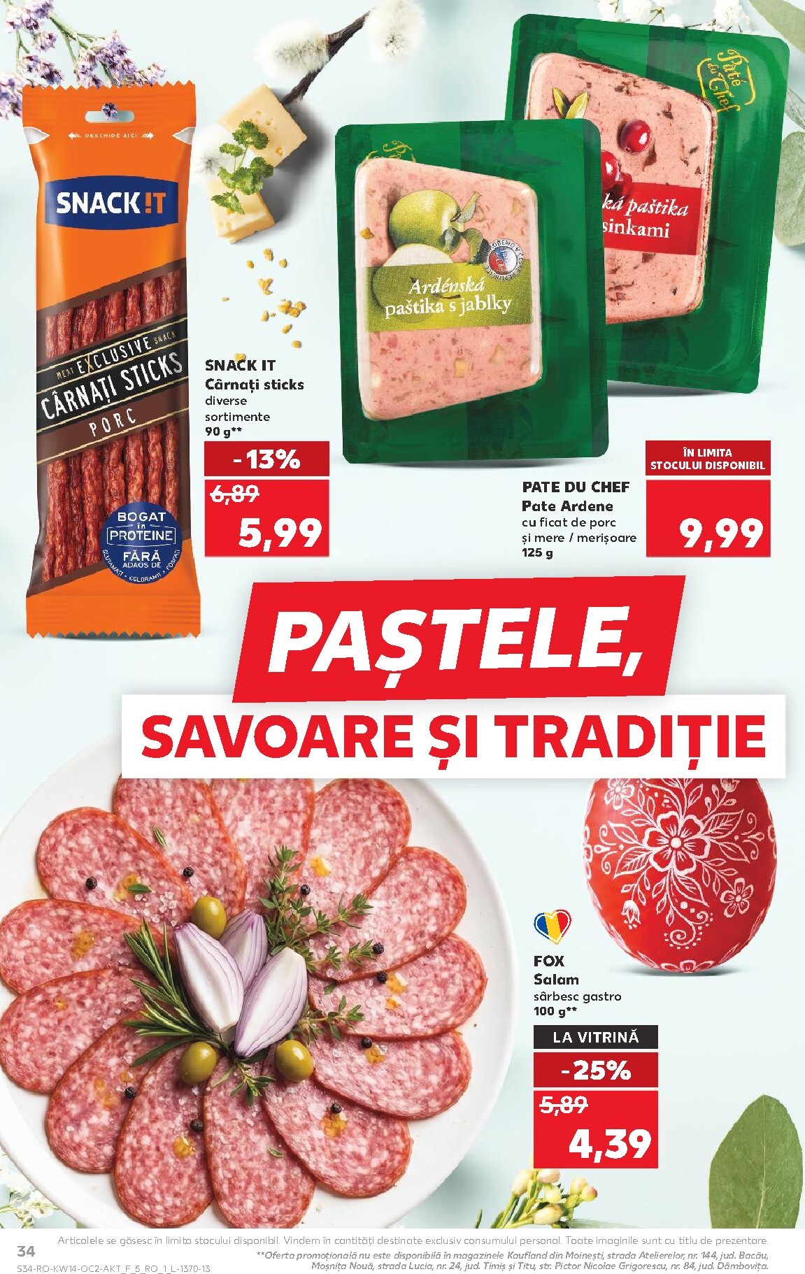 kaufland - Catalog Kaufland online – oferte valabile din 01.04.2026 - page: 34