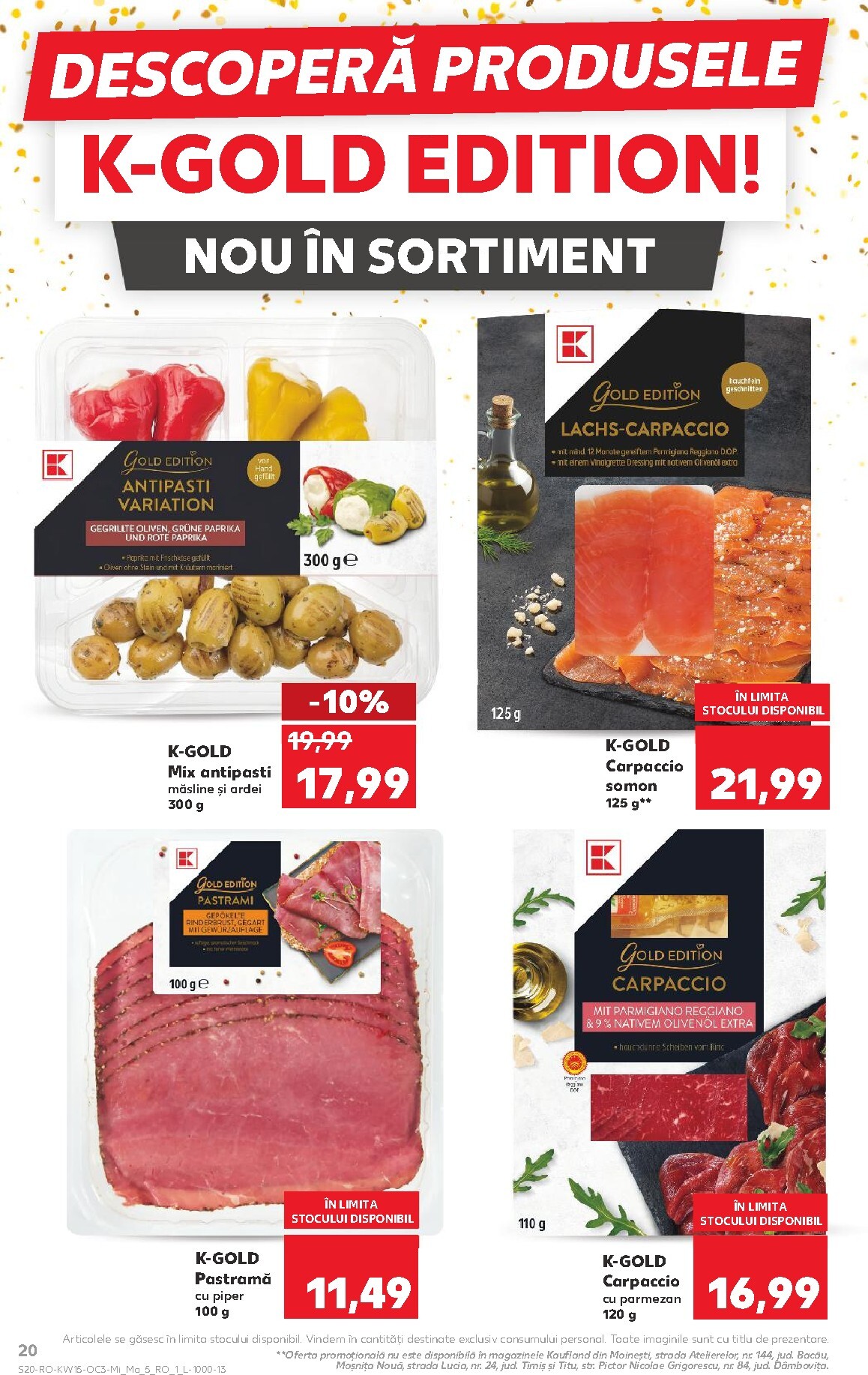 kaufland - Catalog Kaufland - Pastele online – oferte valabile din 08.04.2026 - page: 20