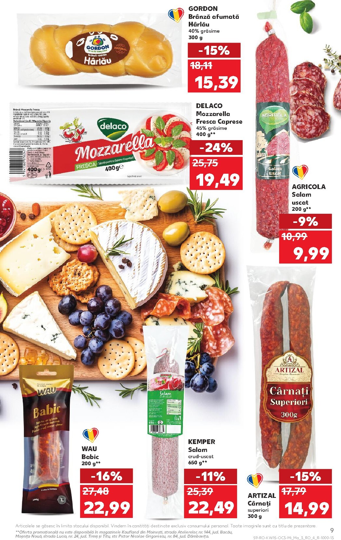 kaufland - Catalog Kaufland - Pastele online – oferte valabile din 08.04.2026 - page: 9