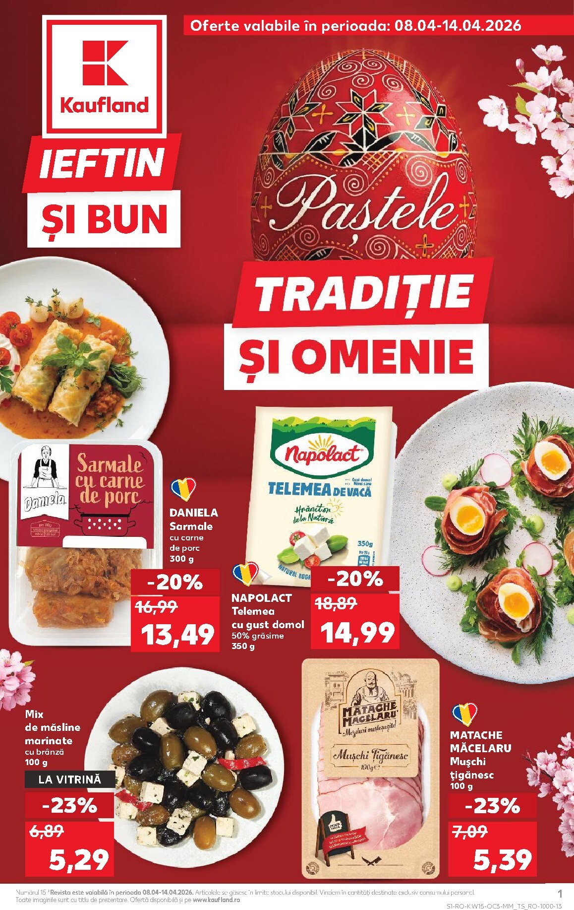 kaufland - Catalog Kaufland - Pastele online – oferte valabile din 08.04.2026