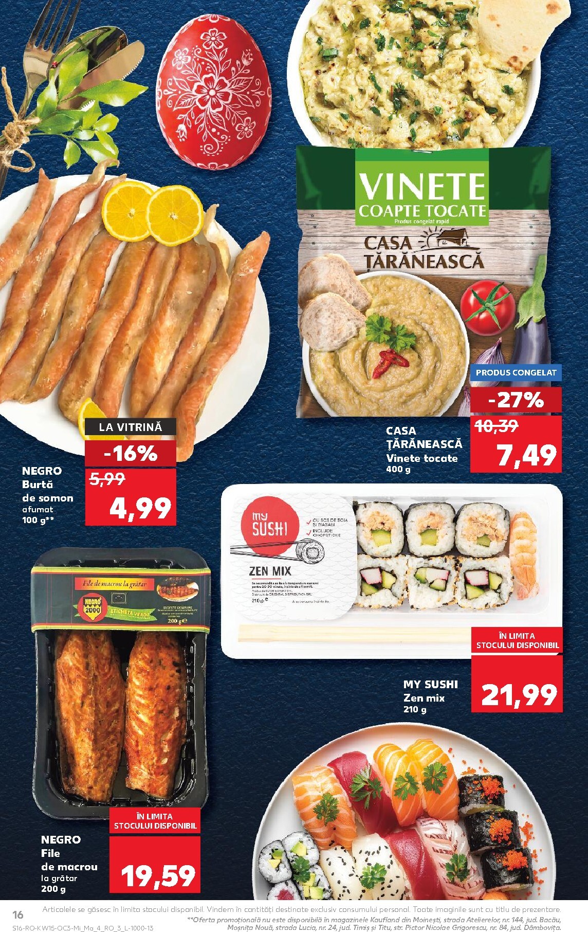 kaufland - Catalog Kaufland - Pastele online – oferte valabile din 08.04.2026 - page: 16