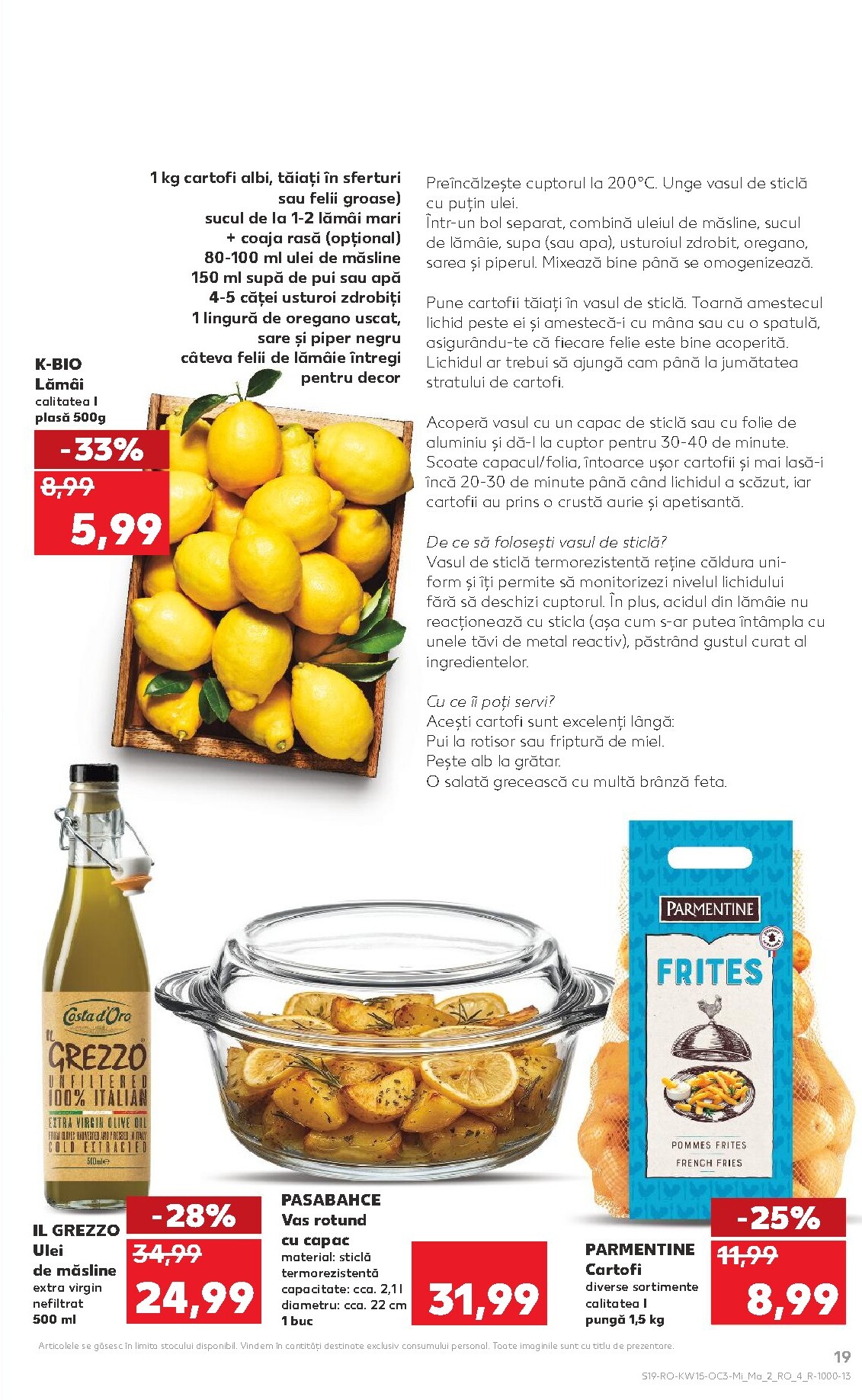 kaufland - Catalog Kaufland - Pastele online – oferte valabile din 08.04.2026 - page: 19