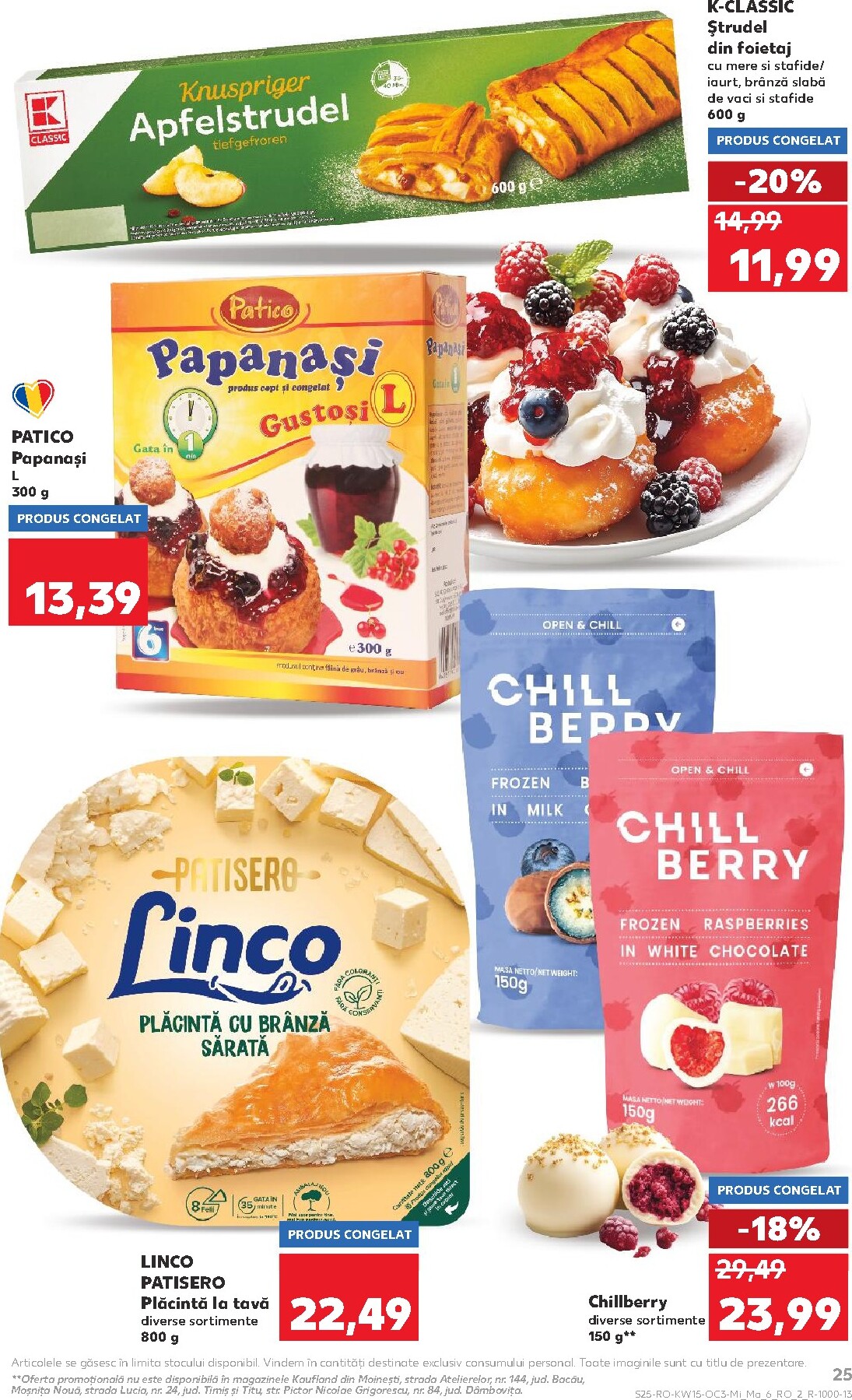 kaufland - Catalog Kaufland - Pastele online – oferte valabile din 08.04.2026 - page: 25