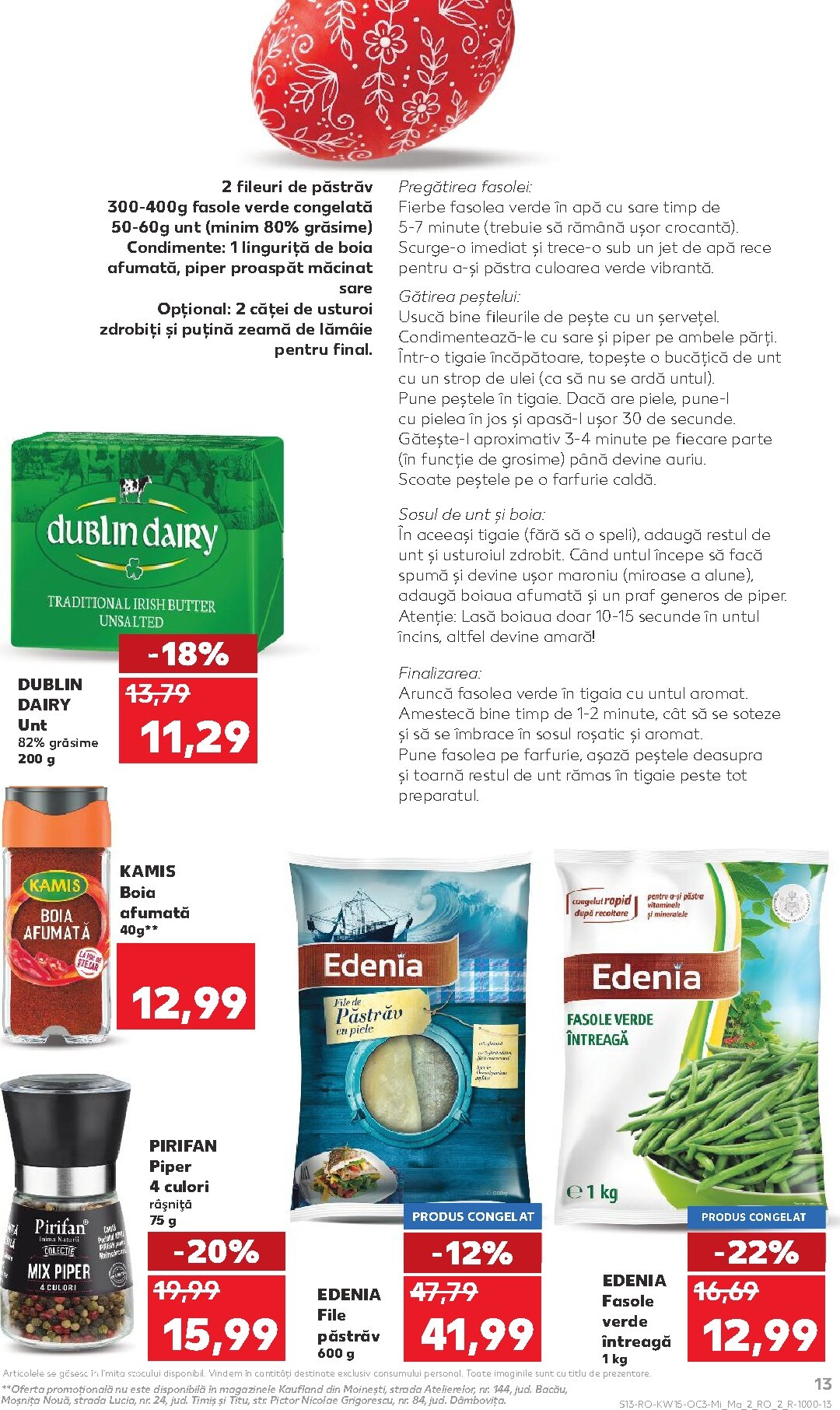 kaufland - Catalog Kaufland - Pastele online – oferte valabile din 08.04.2026 - page: 13