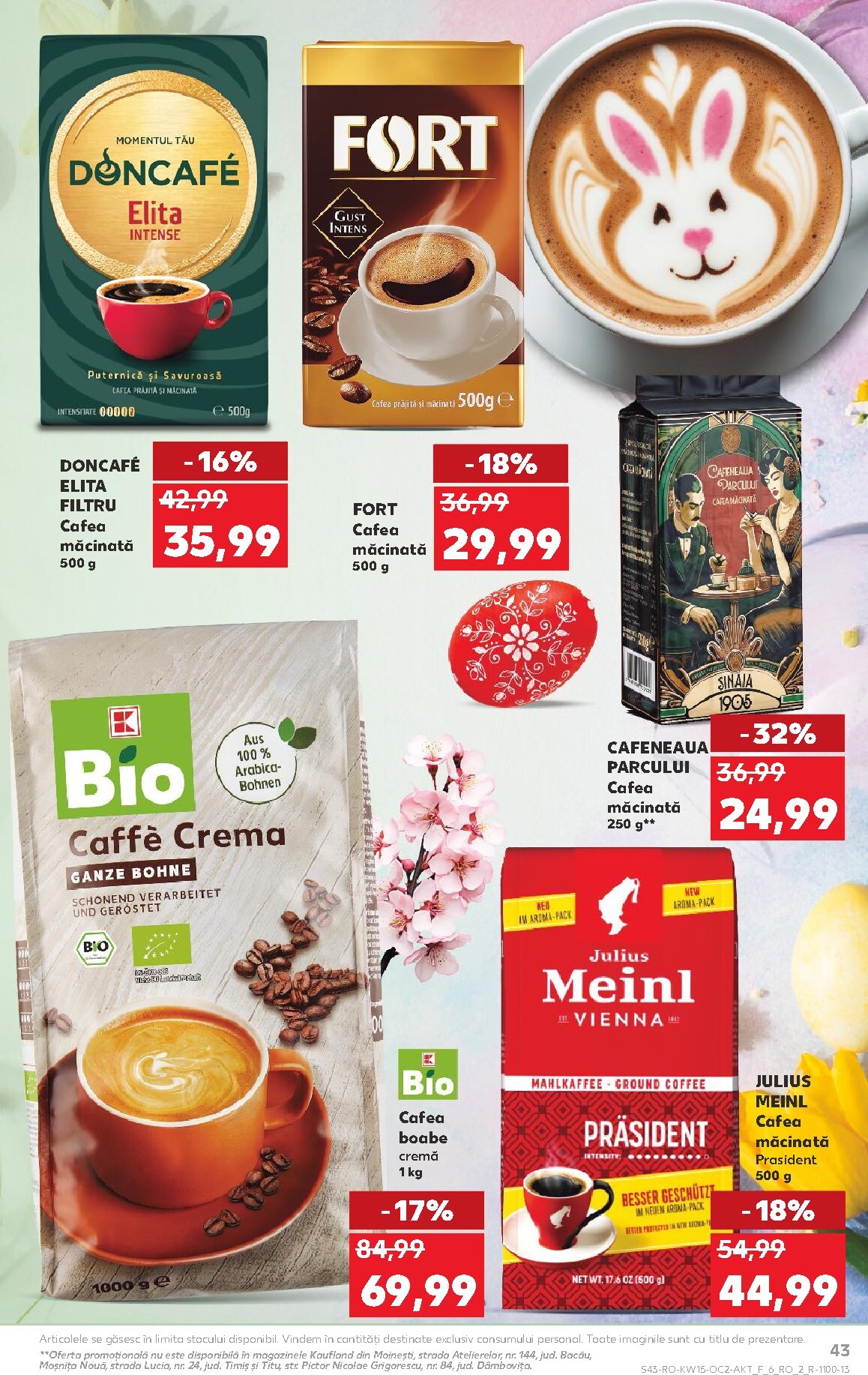 kaufland - Catalog Kaufland online – oferte valabile din 08.04.2026 - page: 43