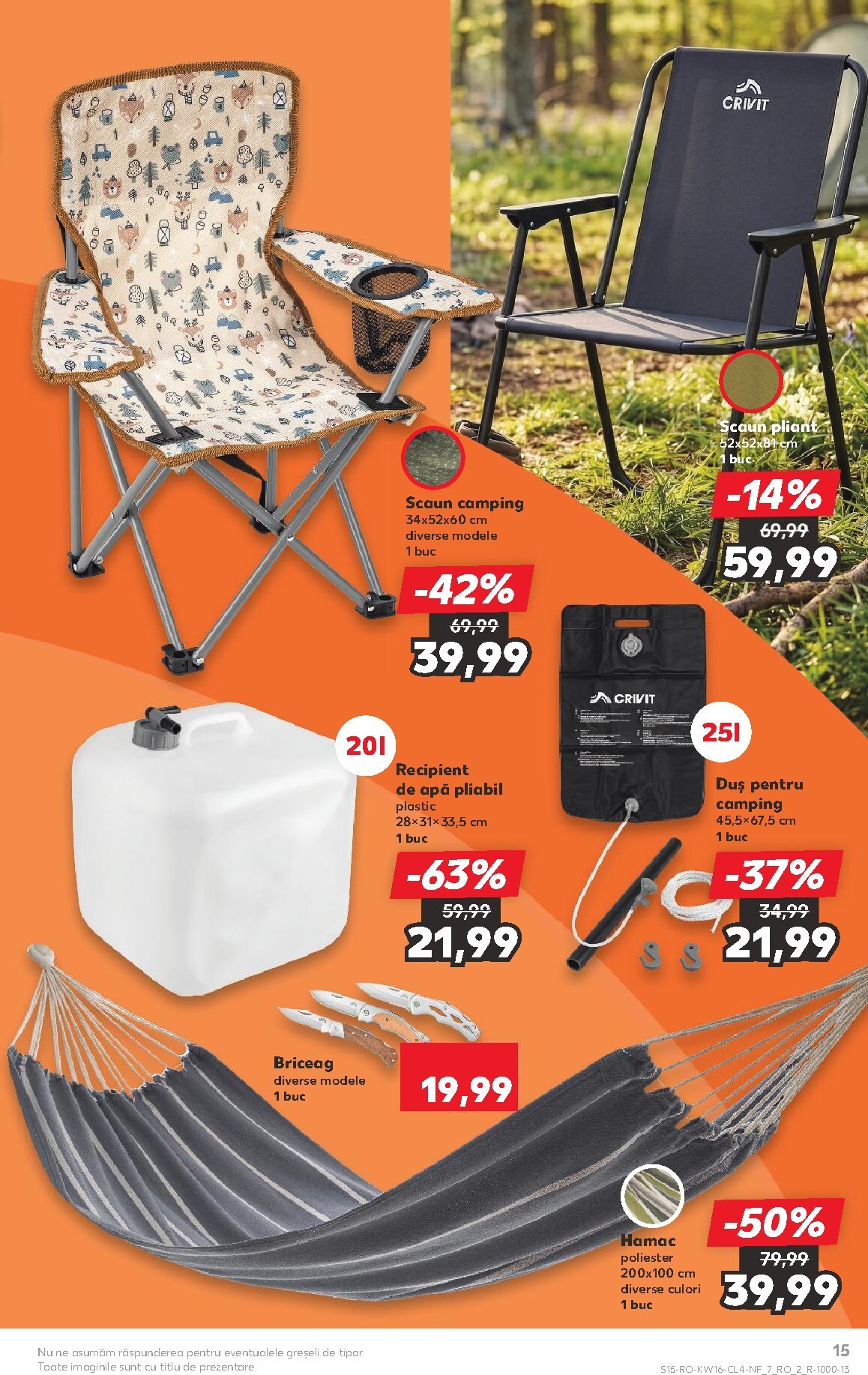 kaufland - Kaufland - Nonfood pliante pentru săptămâna viitoare de la miercuri 15.04.2026 până la marți 21.04.2026 - page: 15