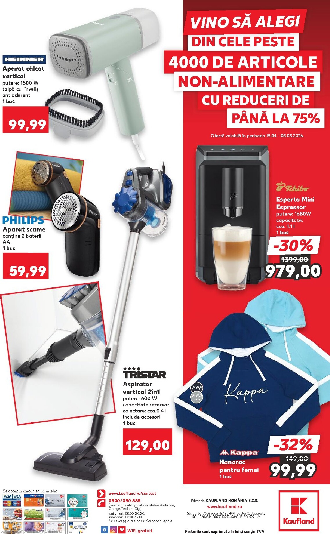 kaufland - Kaufland - Nonfood pliante pentru săptămâna viitoare de la miercuri 15.04.2026 până la marți 21.04.2026 - page: 30