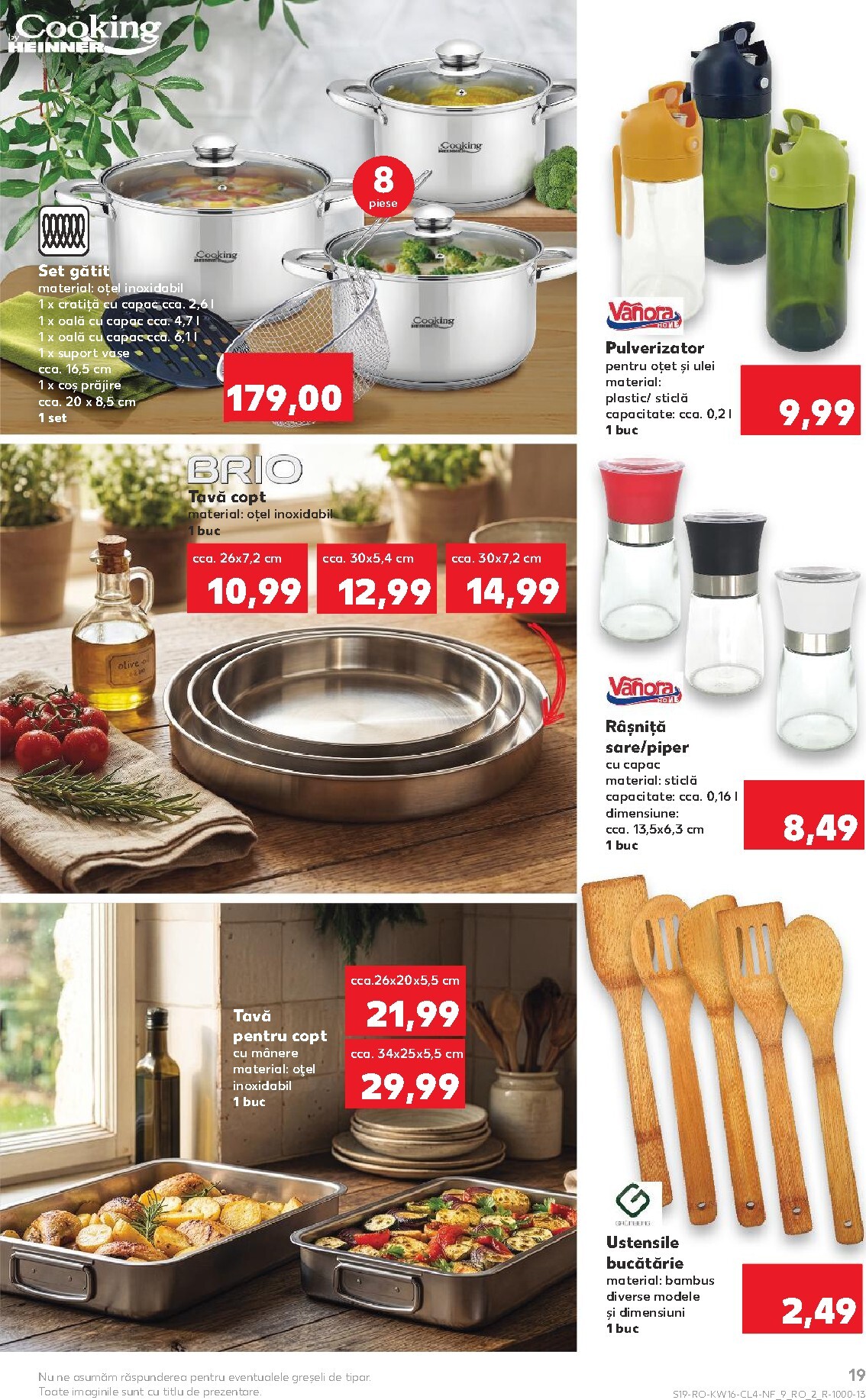 kaufland - Kaufland - Nonfood pliante pentru săptămâna viitoare de la miercuri 15.04.2026 până la marți 21.04.2026 - page: 19