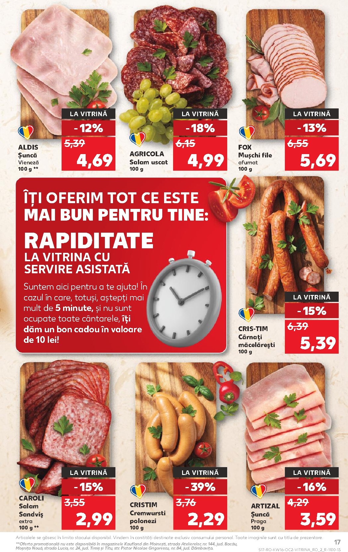 kaufland - Kaufland pliante pentru săptămâna viitoare de la miercuri 15.04.2026 până la marți 21.04.2026 - page: 17