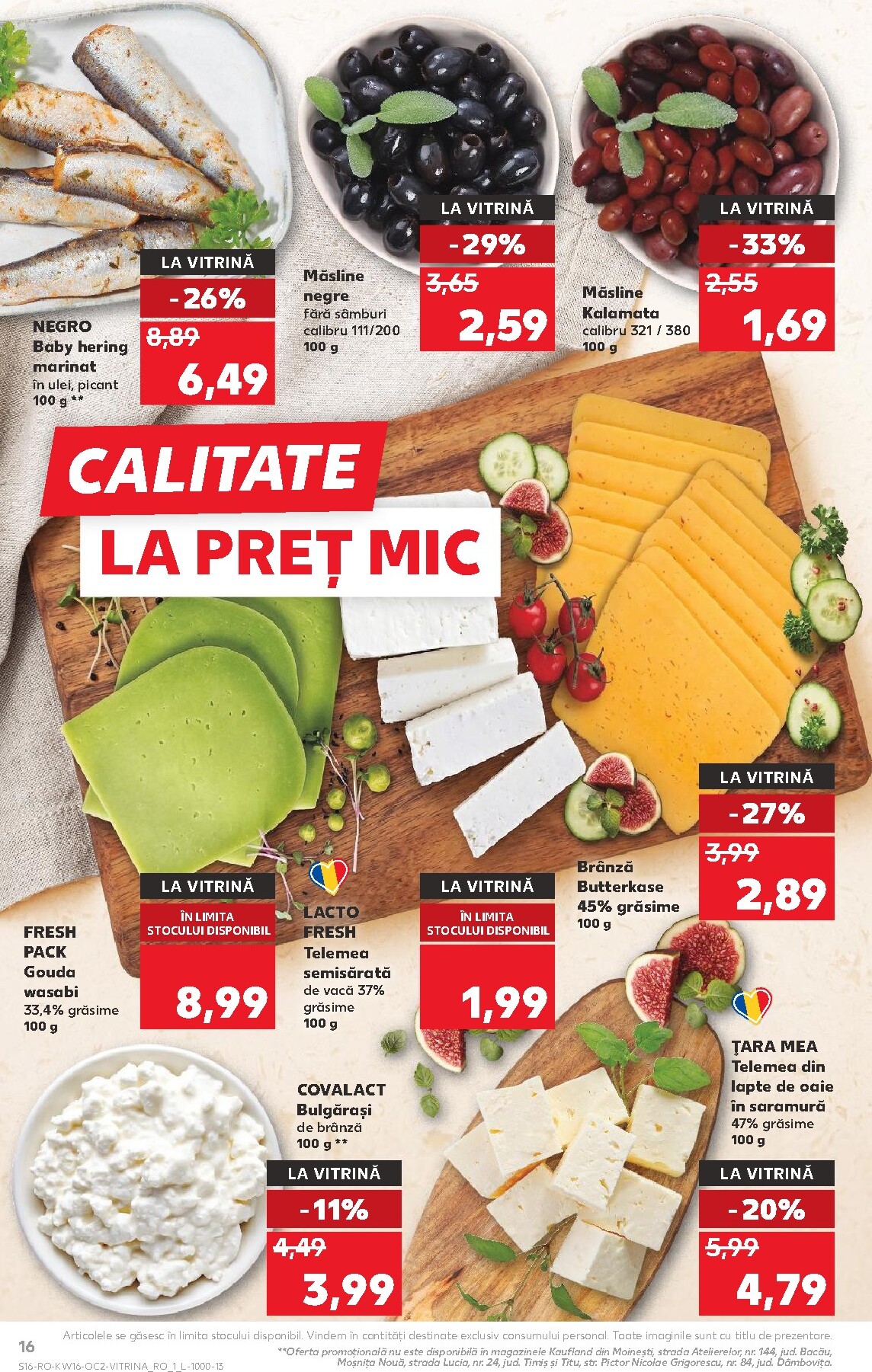 kaufland - Kaufland pliante pentru săptămâna viitoare de la miercuri 15.04.2026 până la marți 21.04.2026 - page: 16