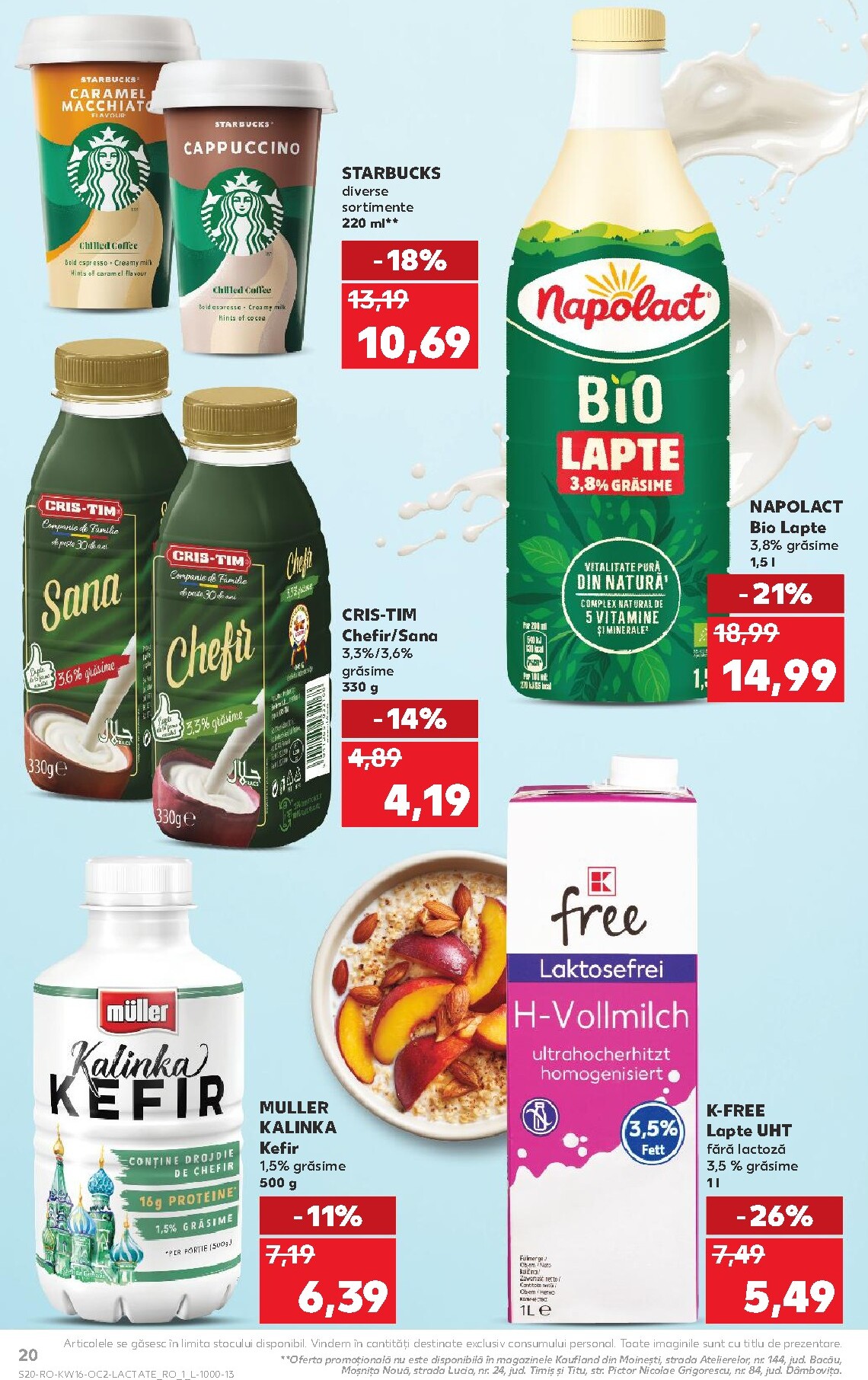 kaufland - Kaufland pliante pentru săptămâna viitoare de la miercuri 15.04.2026 până la marți 21.04.2026 - page: 20